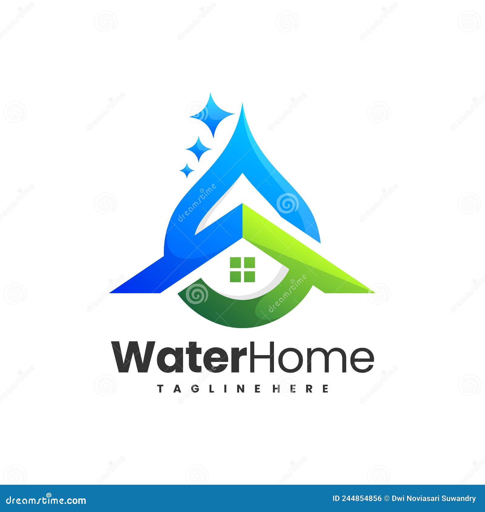 Good Home Cleaning Logo Design Template Stock Vector Illustration of