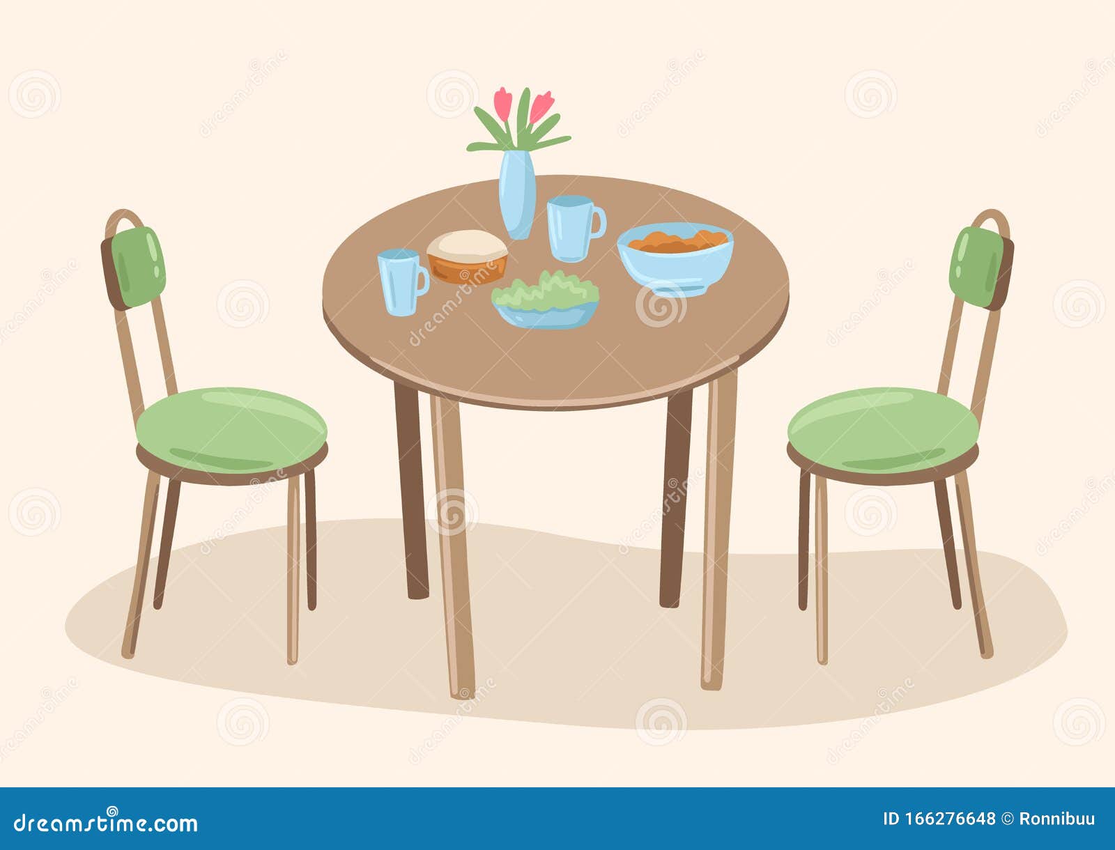 cafe table clipart