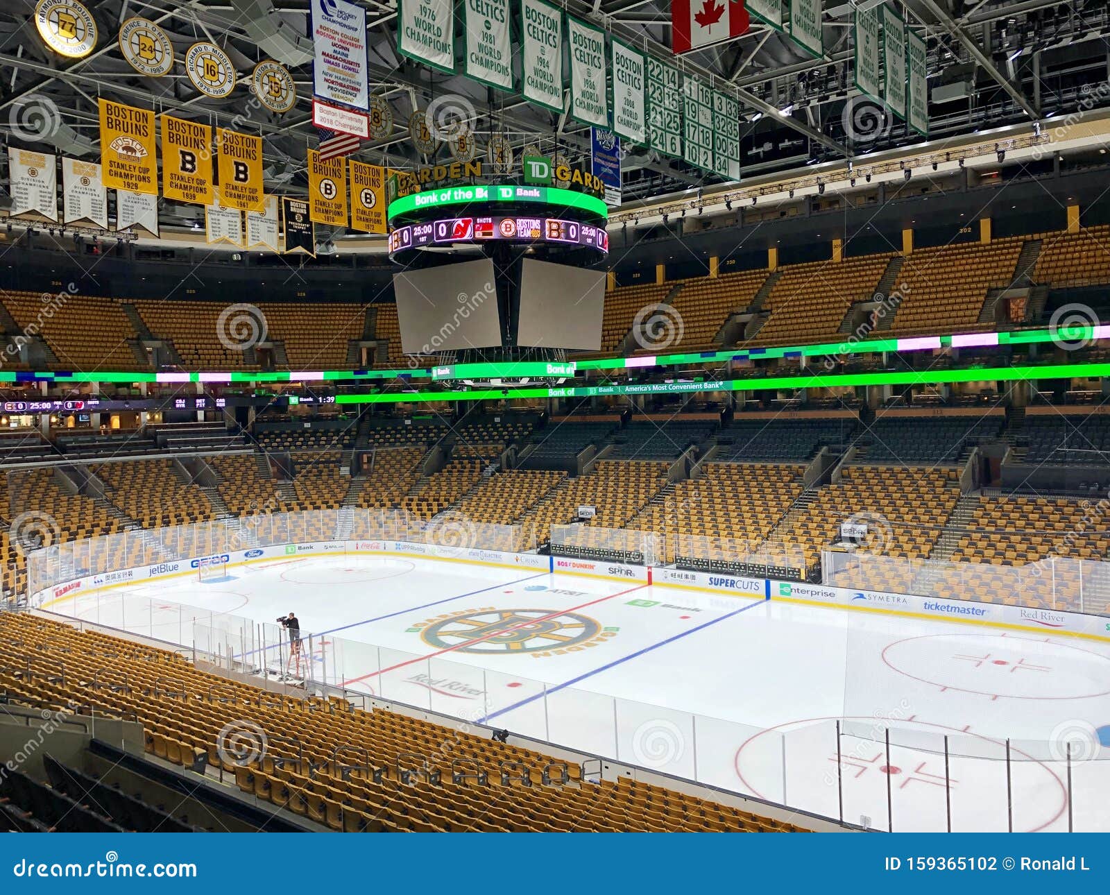 Home Court Arena For Boston Celtics And Boston Bruins Td Garden
