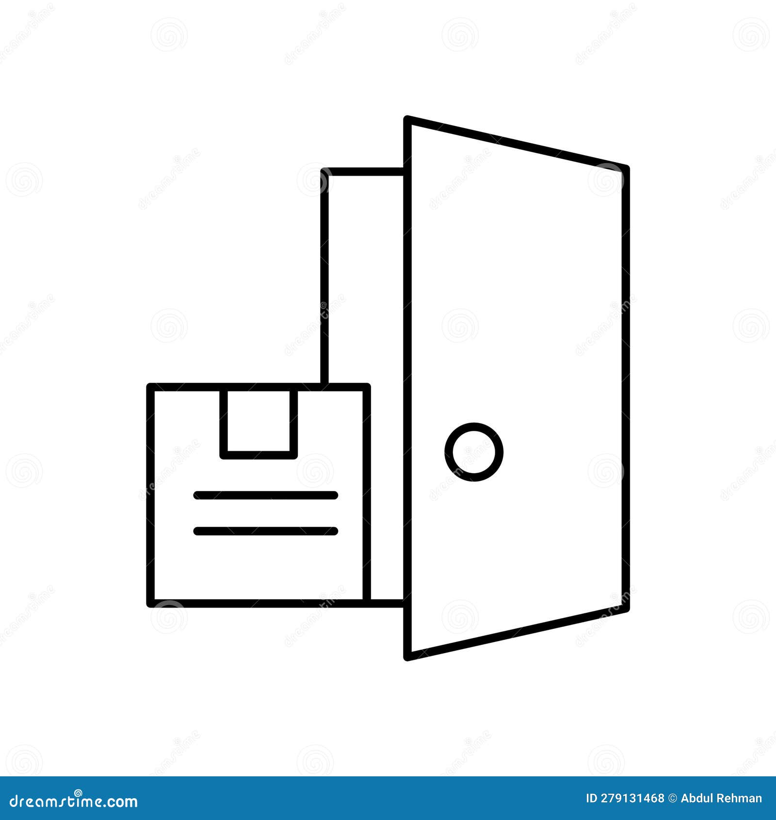 home delivery glyph  icon that can easily edit or modify