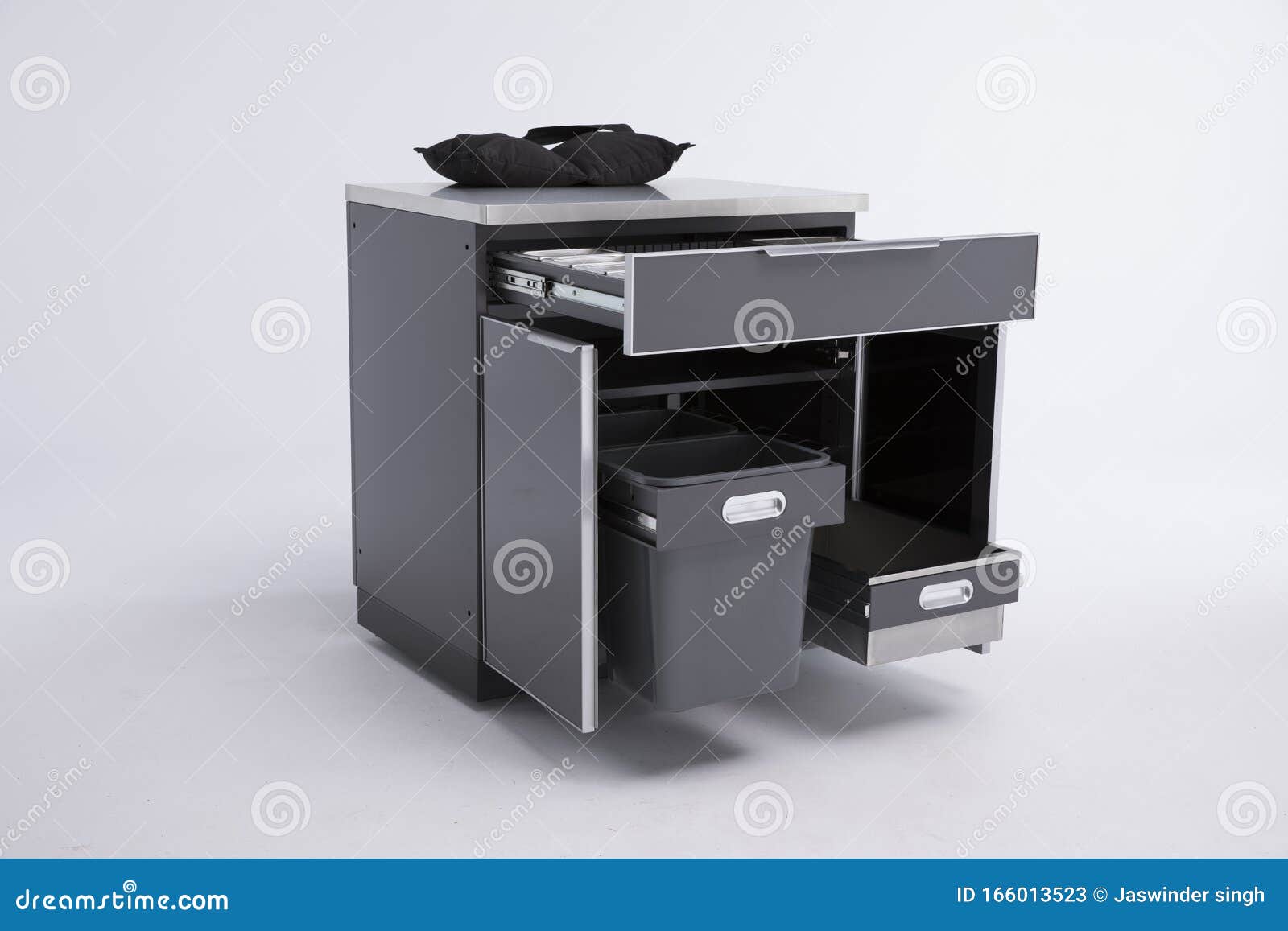 The Home Depot Canada 4 Piece Aluminum Outdoor Kitchen In Slate