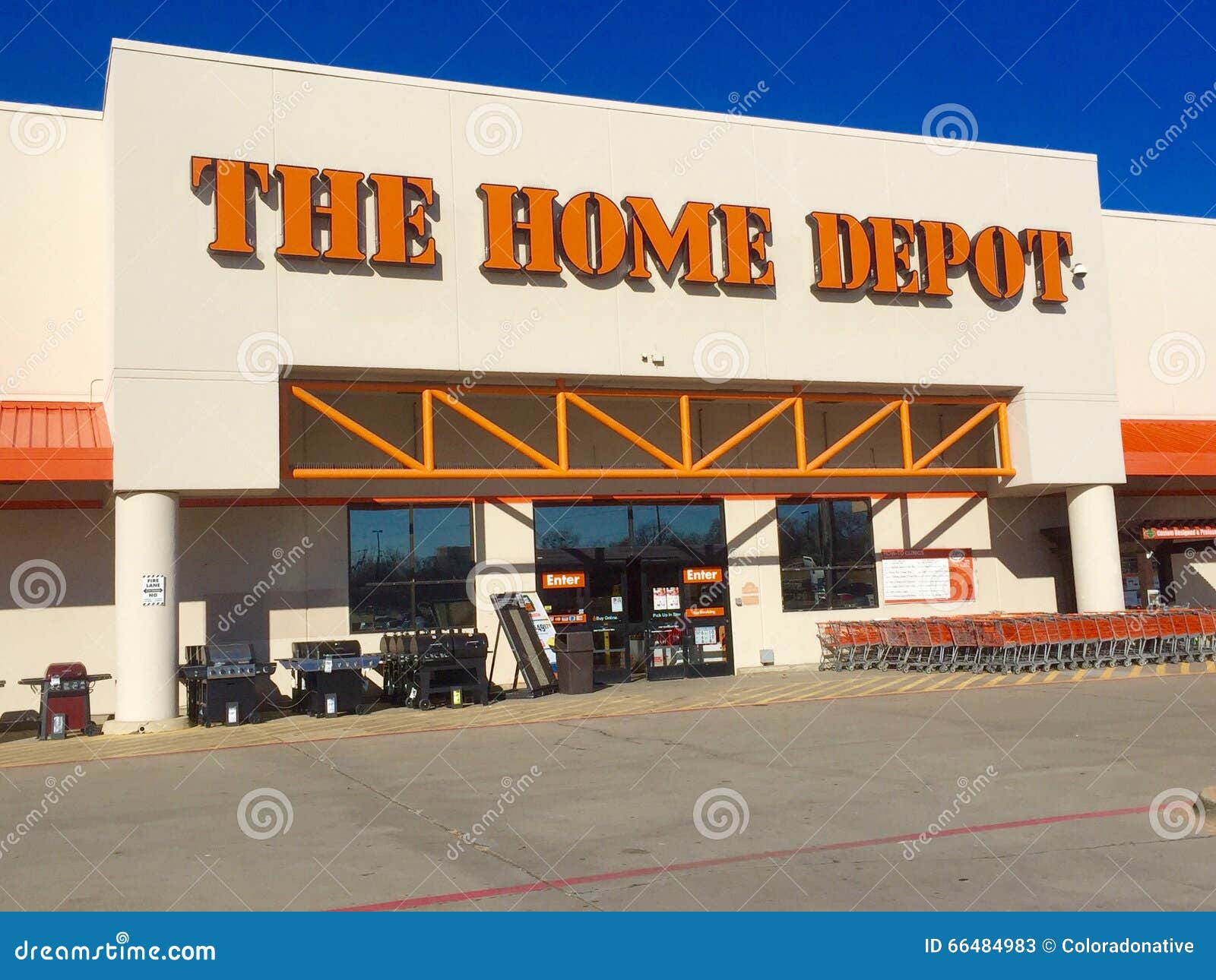 Home Depot Storefront editorial stock photo. Image of storefront - 66484983