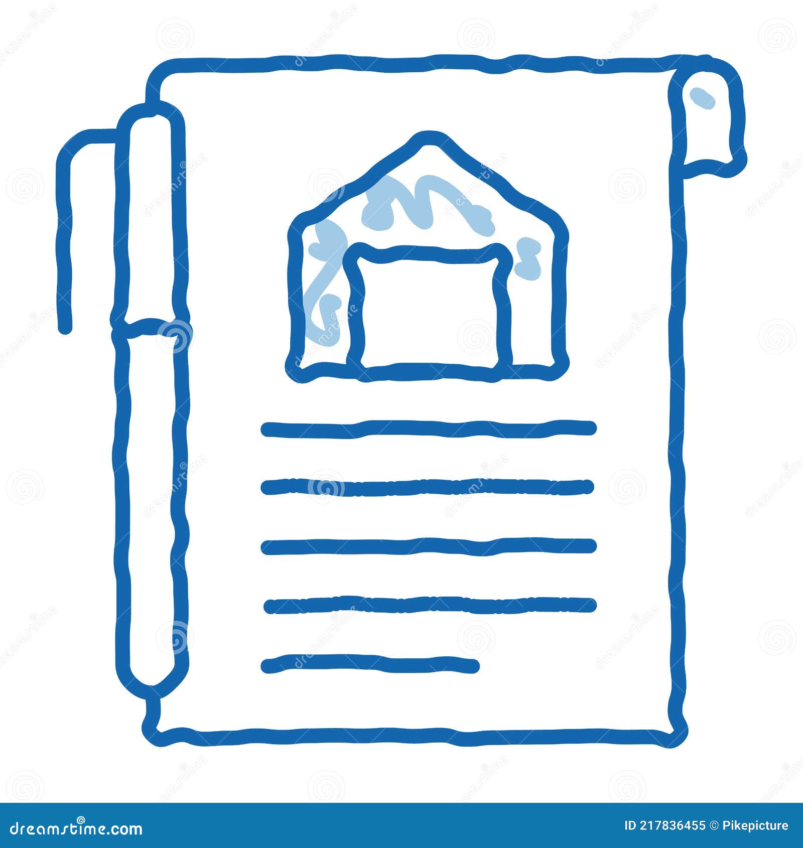 Home Documents Doodle Icon Hand Drawn Illustration Stock Vector ...