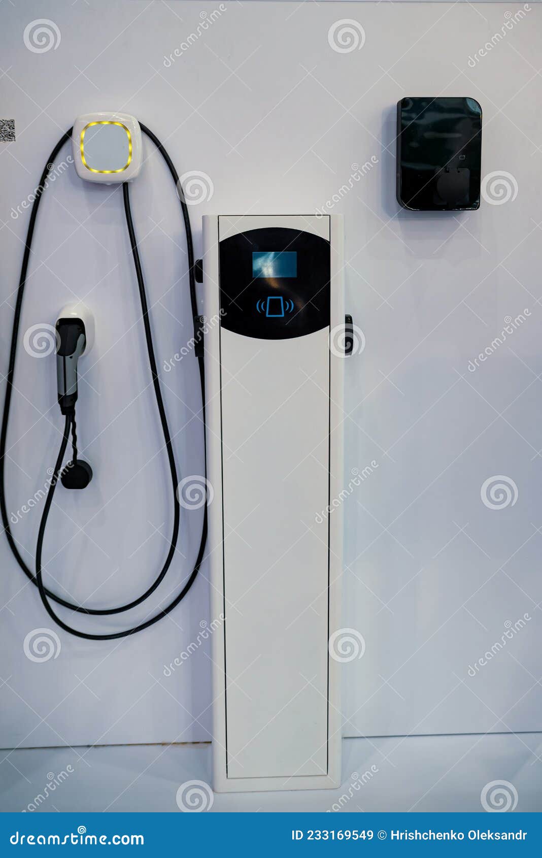 Home Electric Charging Stations for Electric Vehicles Stock Image