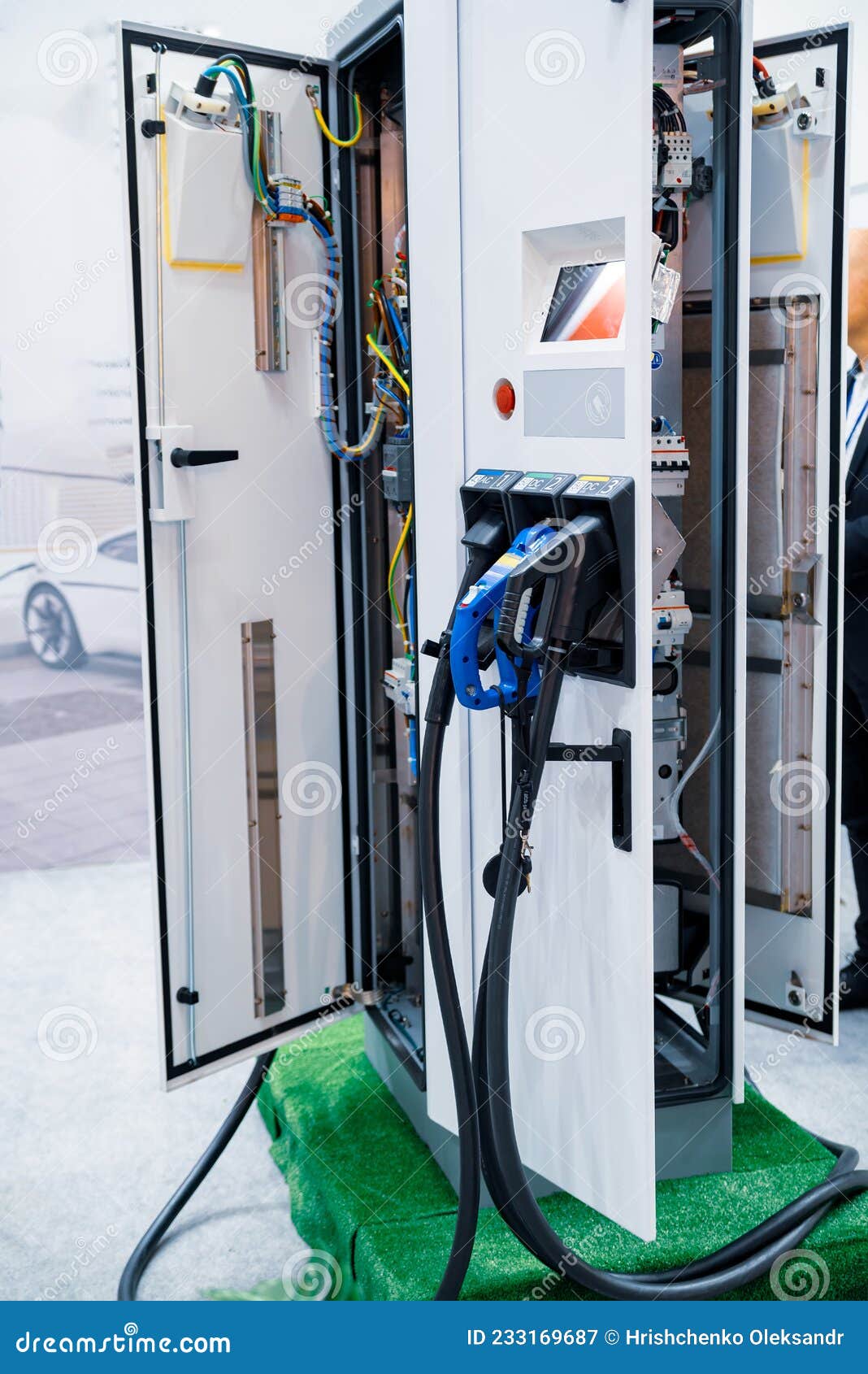 Home Electric Charging Stations for Electric Vehicles Stock Image