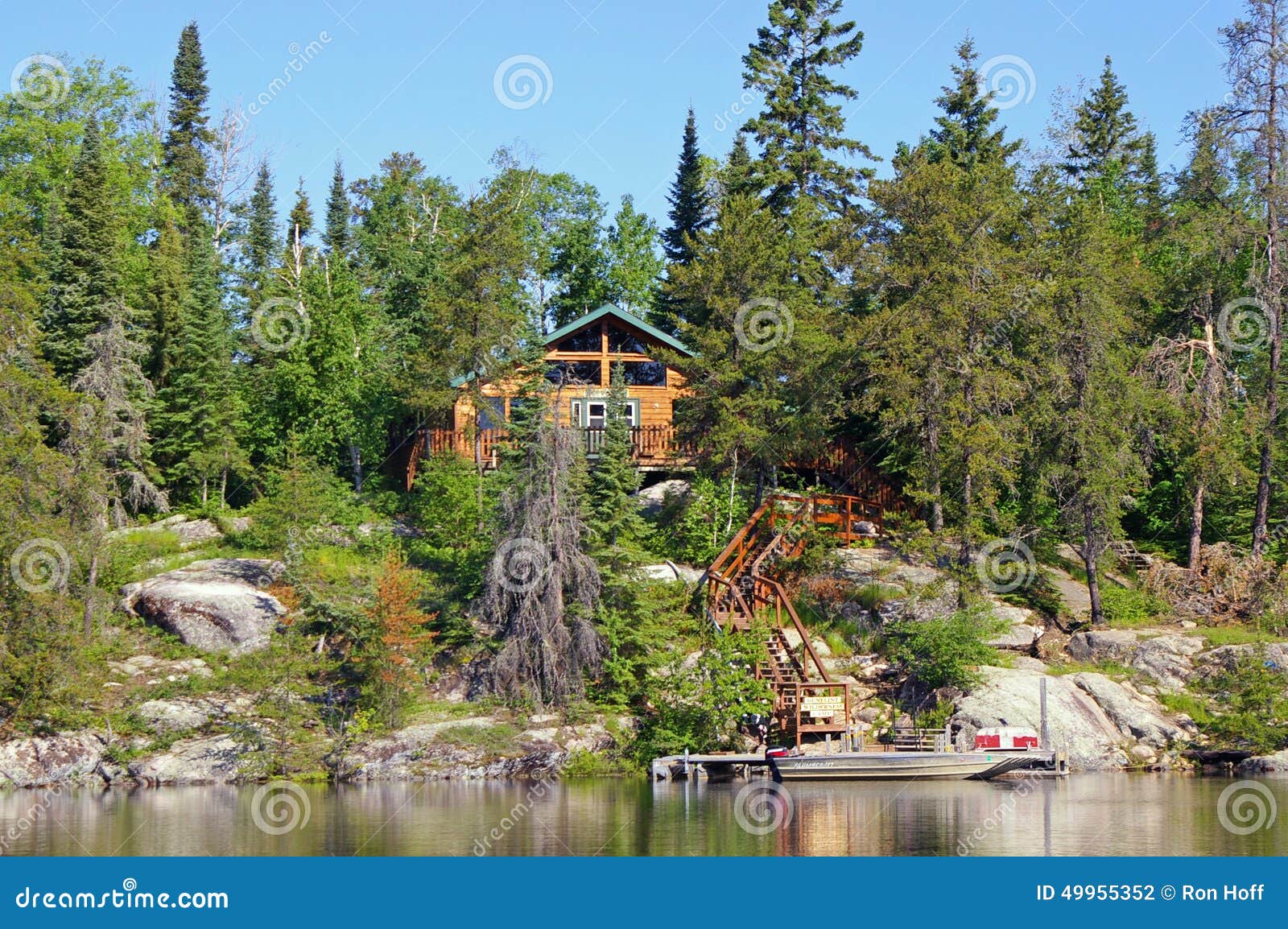 A Home On The Entrance Into Boundary Waters Canoe Area 