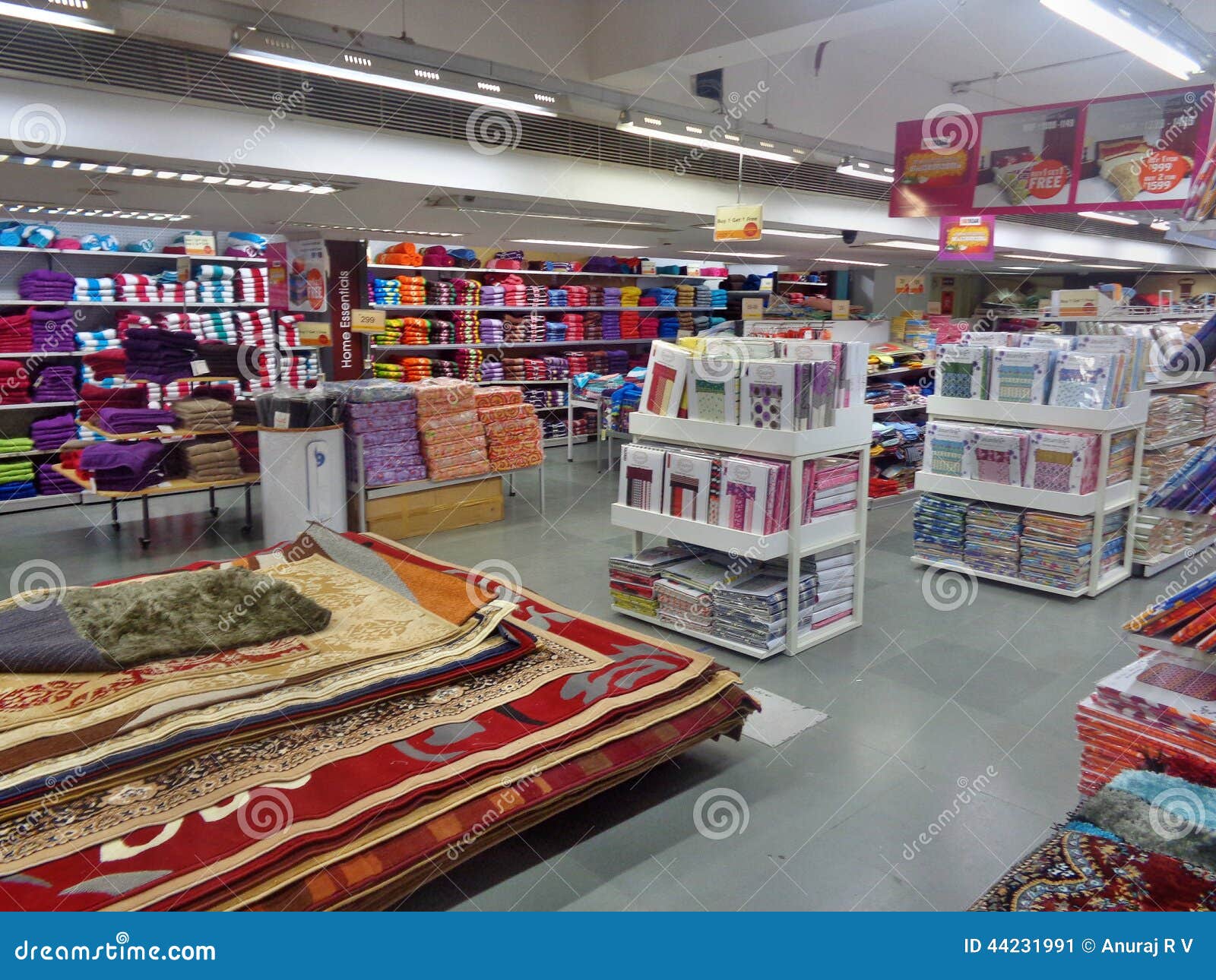 Home Essentials Store editorial photo. Image of yellow 44231991