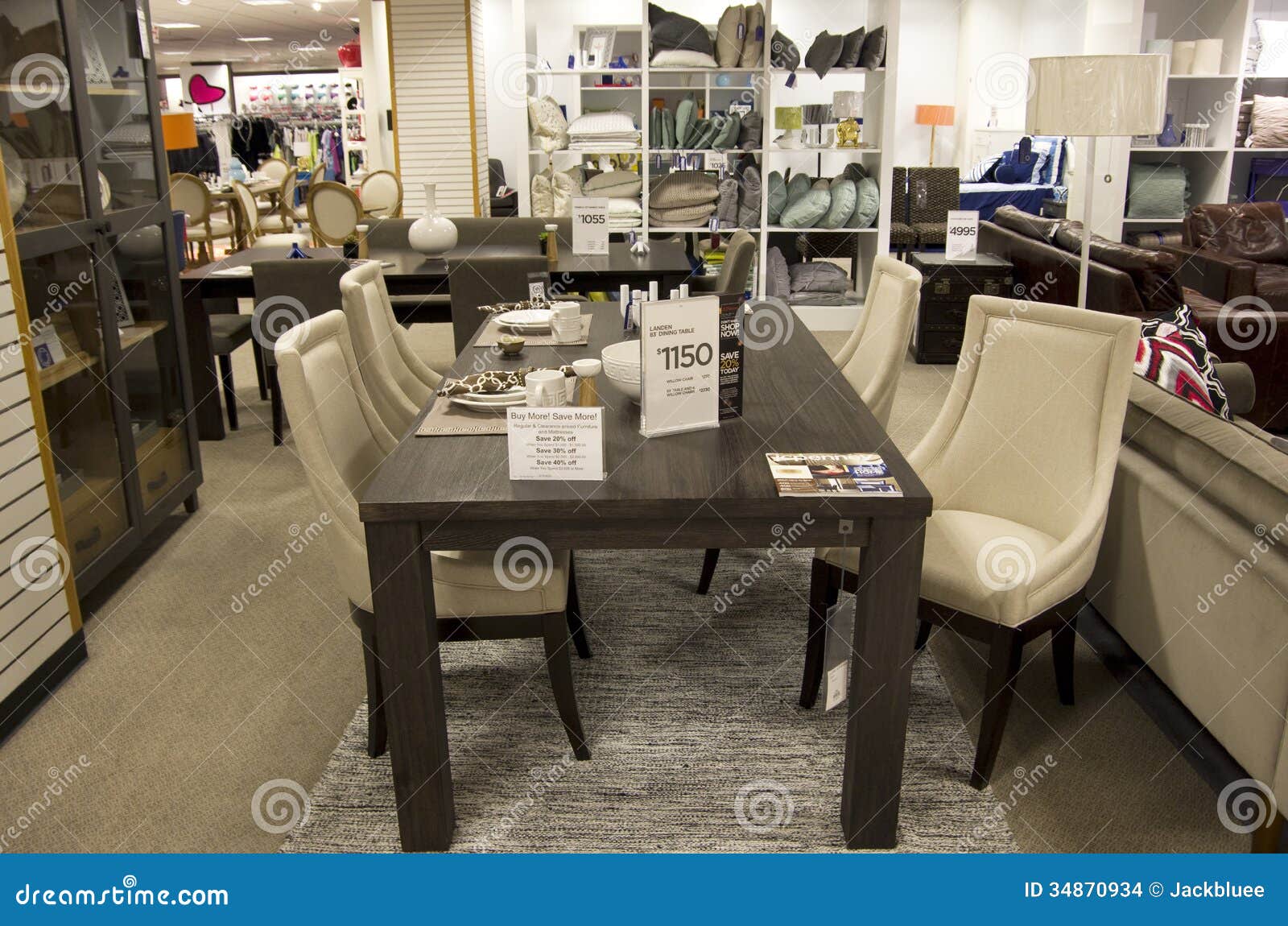 Home Furniture Department Store Editorial Stock Image Image Of