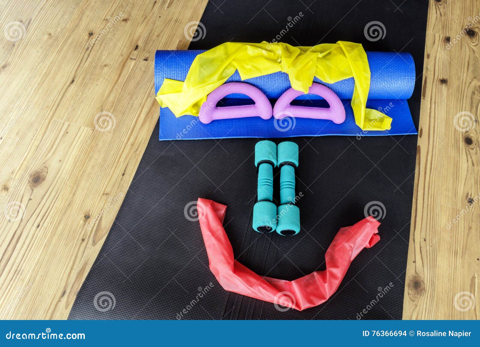 Home Gym Equipment Smiley Face Stock Photo - Image of equipment, hand ...