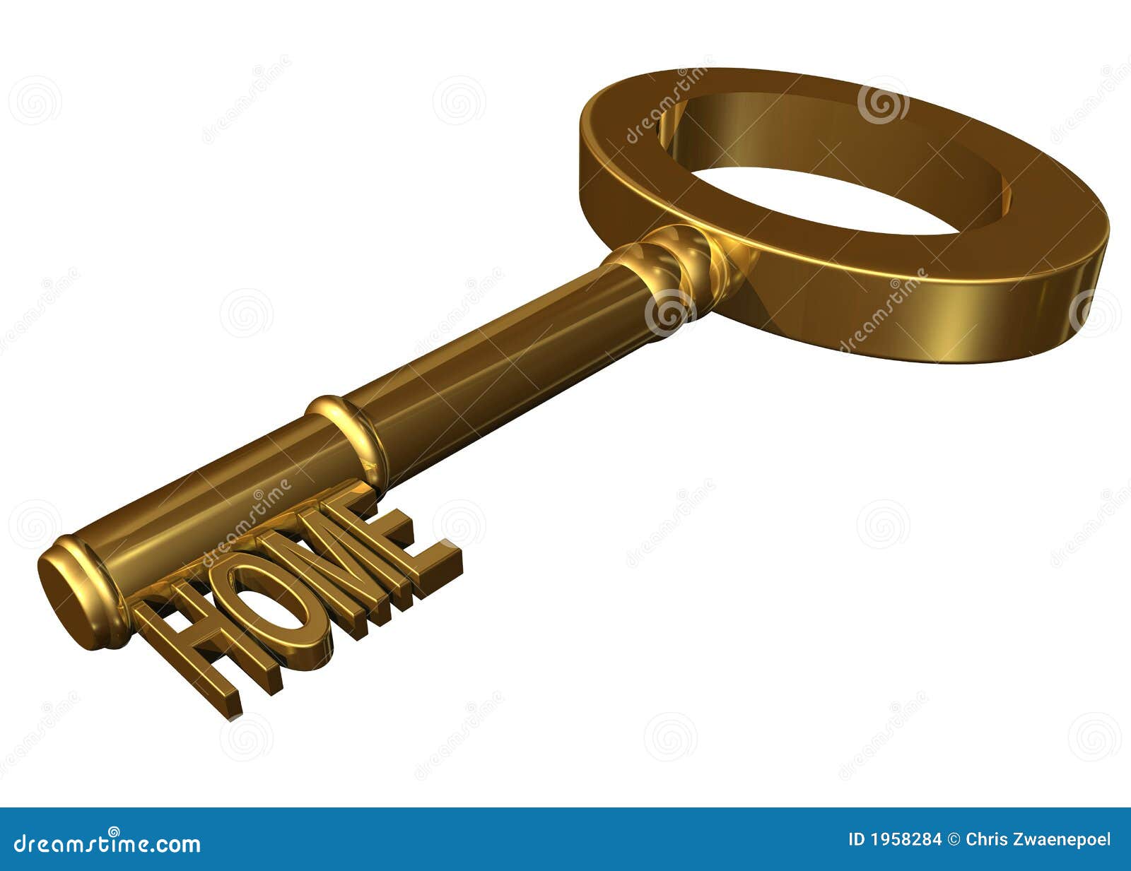Home key stock illustration. Illustration of security 1958284