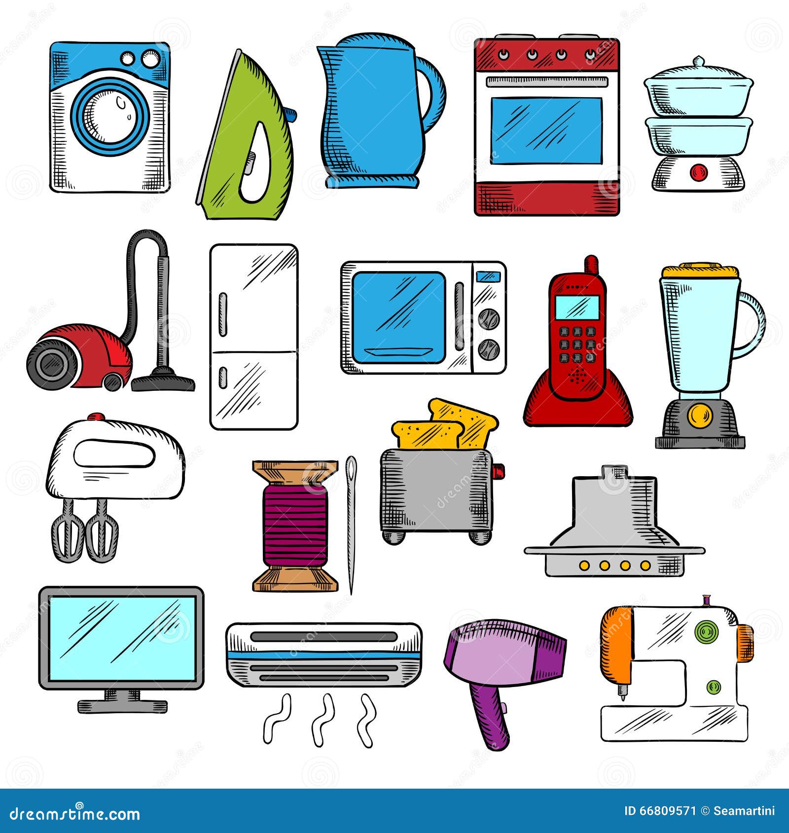 clipart kitchen appliances - photo #36