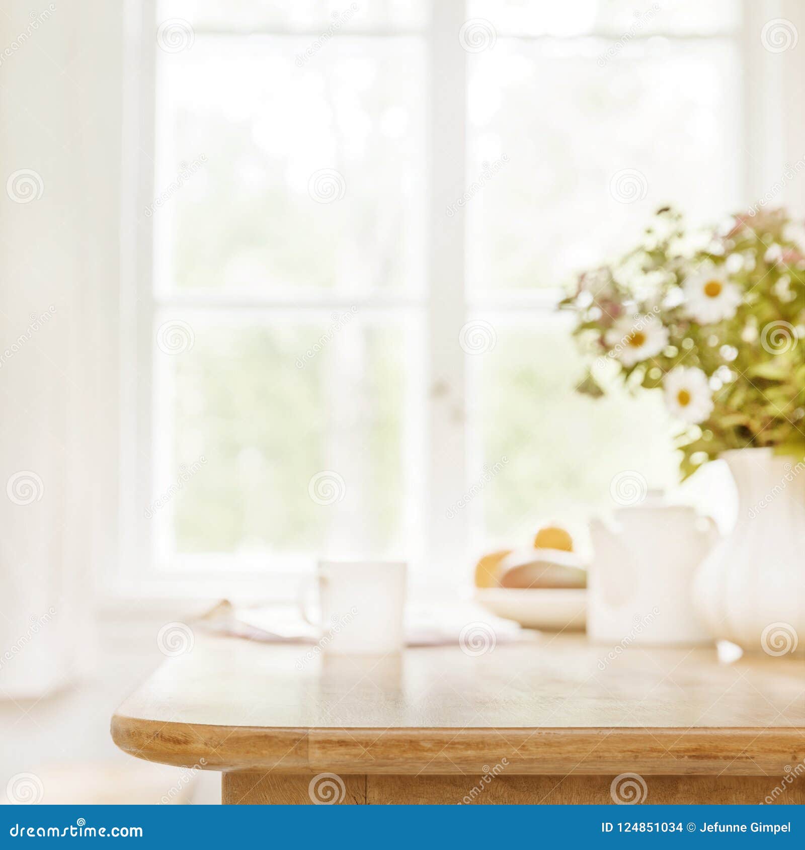 home kitchen table background