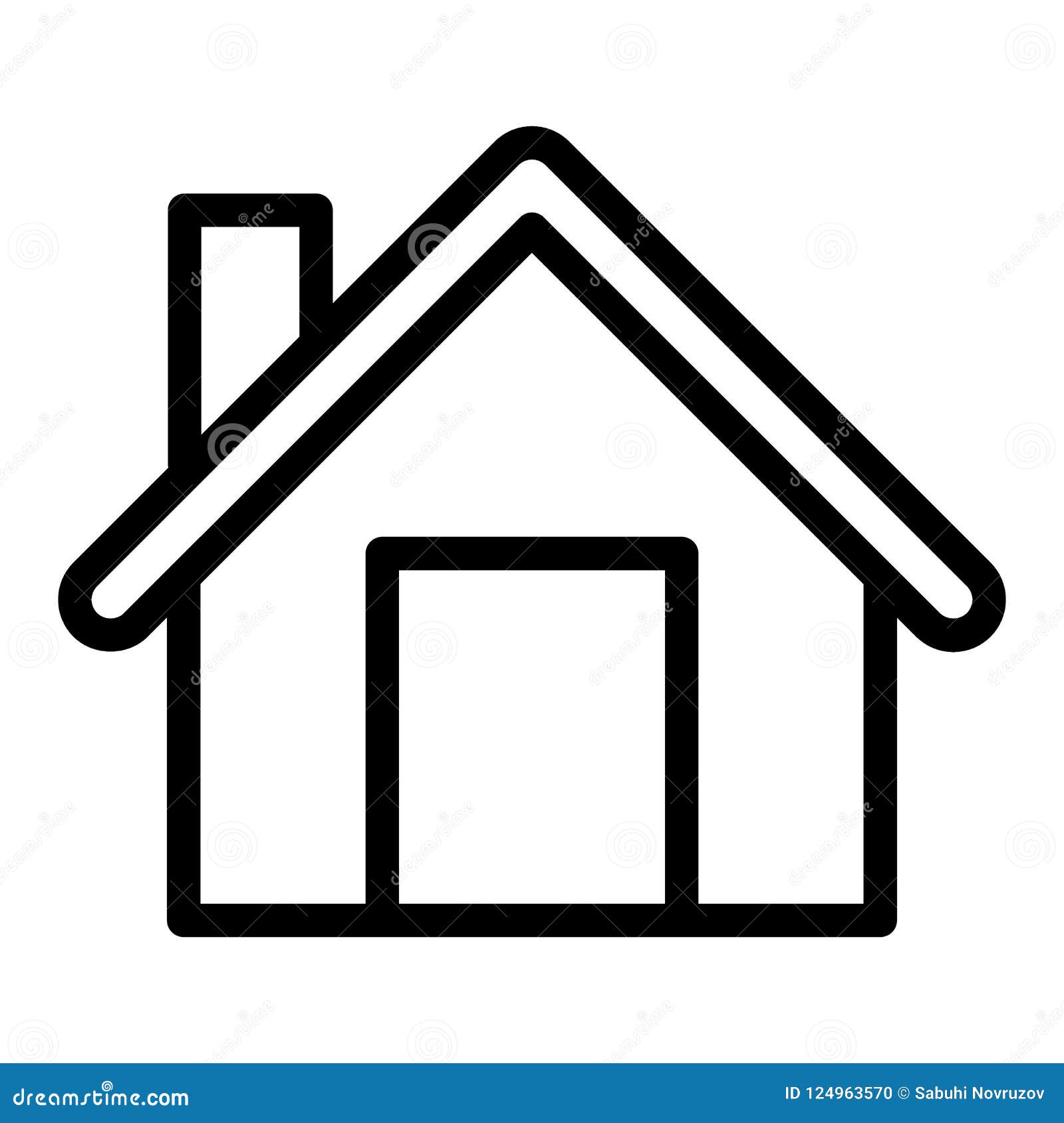 House house image house outline house  Stock Illustration  65285279  PIXTA