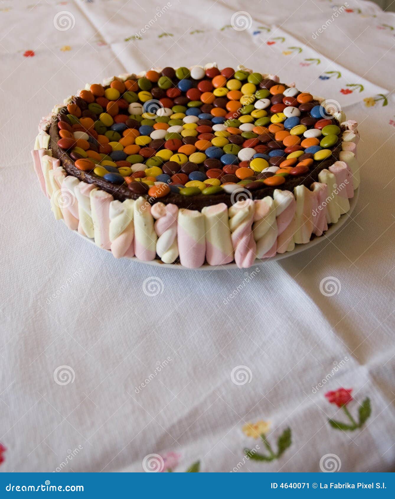 M&M Candy Cake | Bunsen Burner Bakery