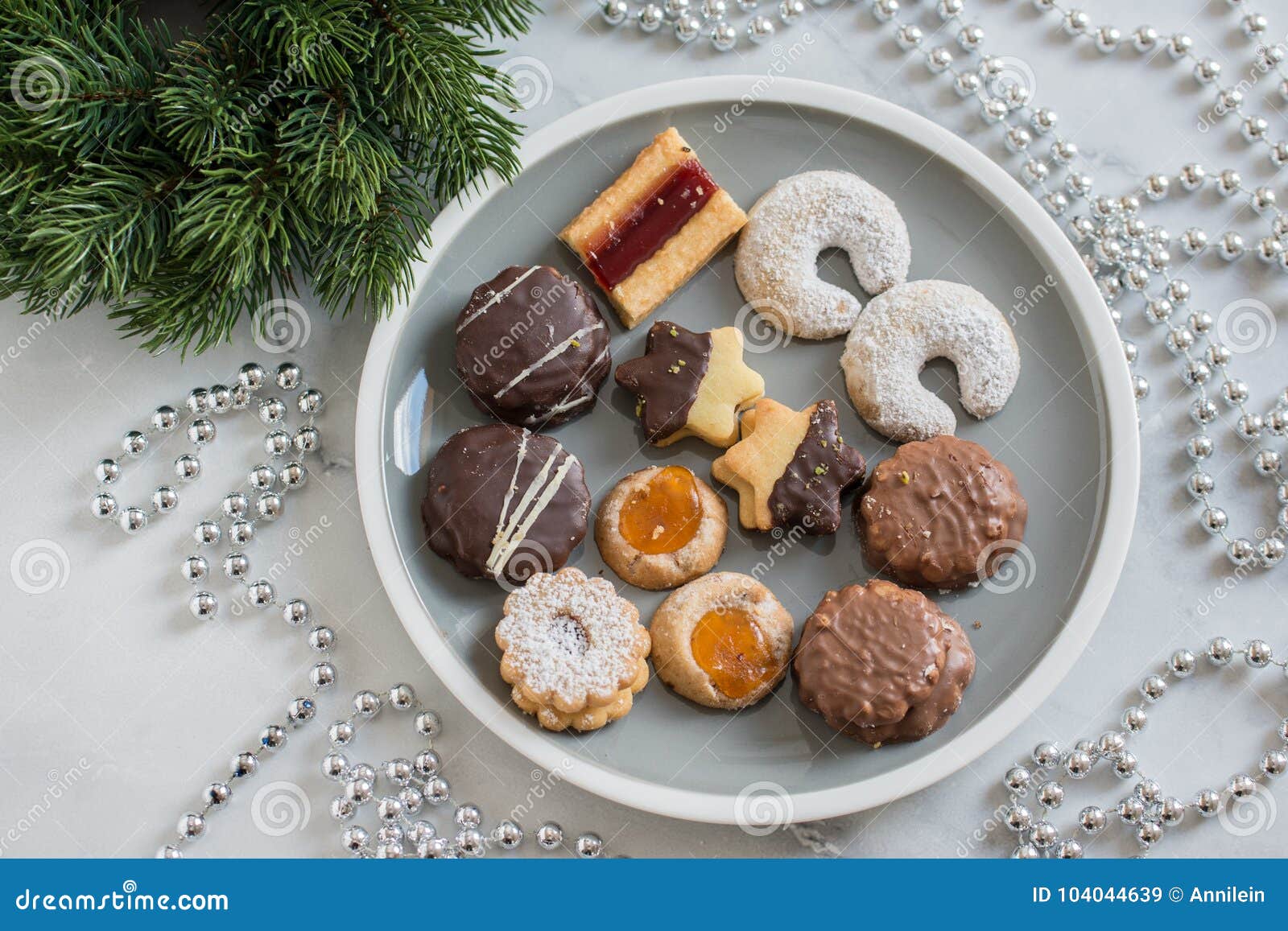 Home Made German Christmas Cookies Stock Image - Image of gingerbread