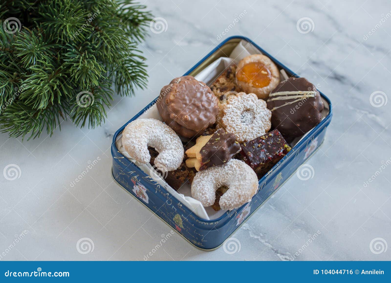 Home Made German Christmas Cookies Stock Photo - Image of made