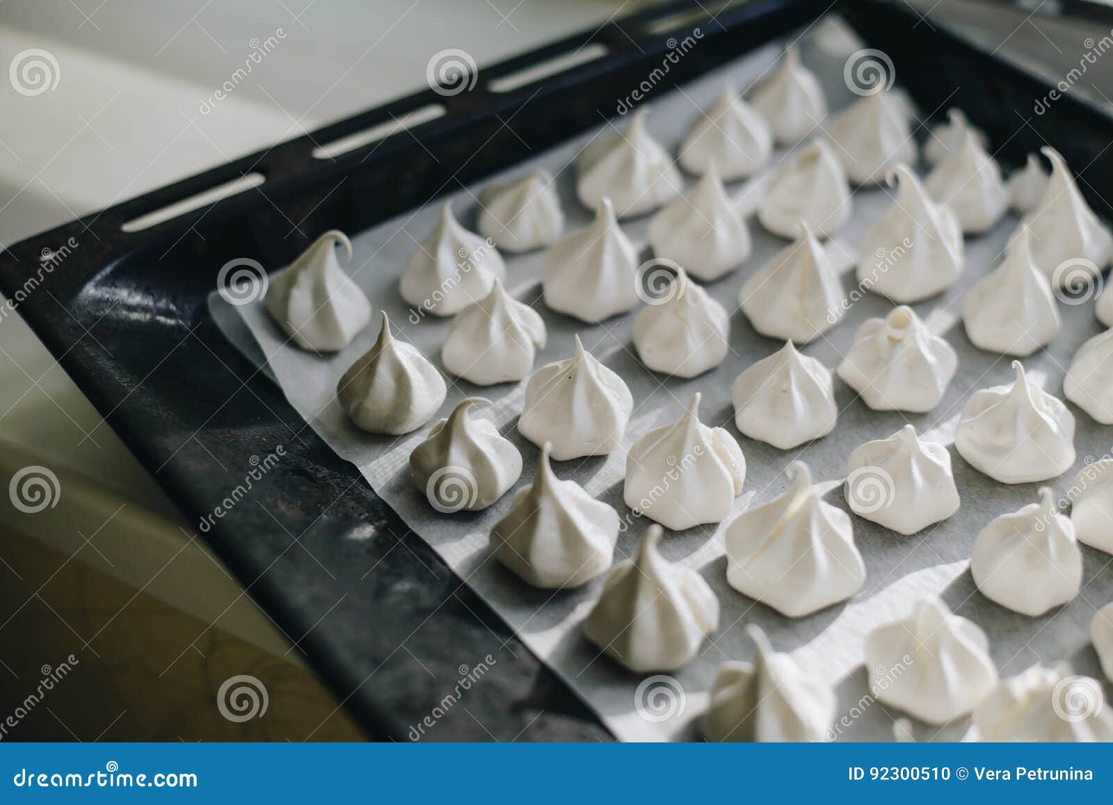 Home made meringues stock photo. Image of fresh, aromatic 92300510