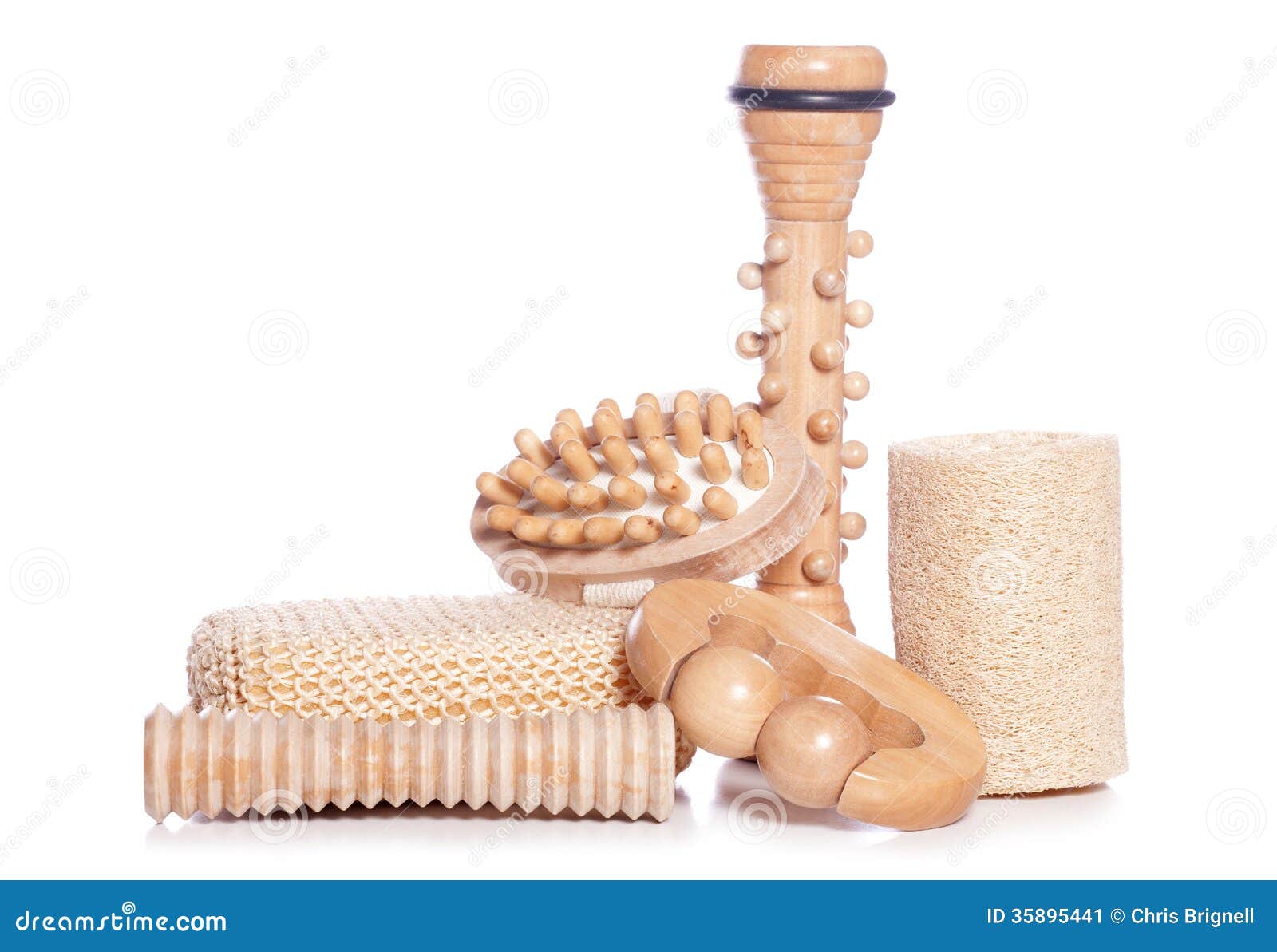 Home Massage Equipment Stock Image Image Of Supplies 35895441