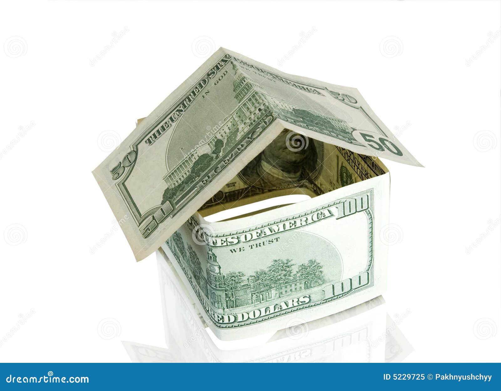 Home from money stock image. Image of house, money, building - 5229725