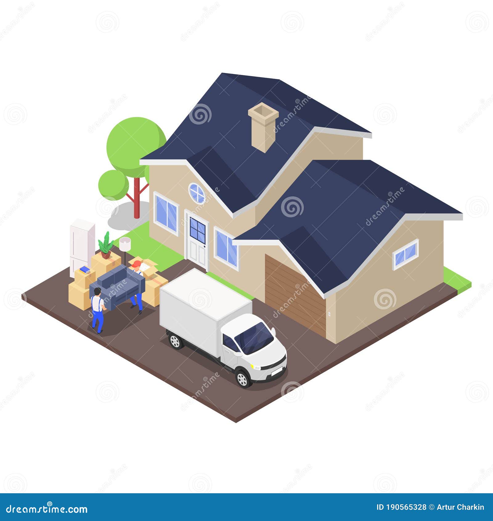 https://thumbs.dreamstime.com/z/home-moving-concept-movers-unloading-truck-packed-corton-boxes-various-household-items-vector-isometric-illustration-190565328.jpg