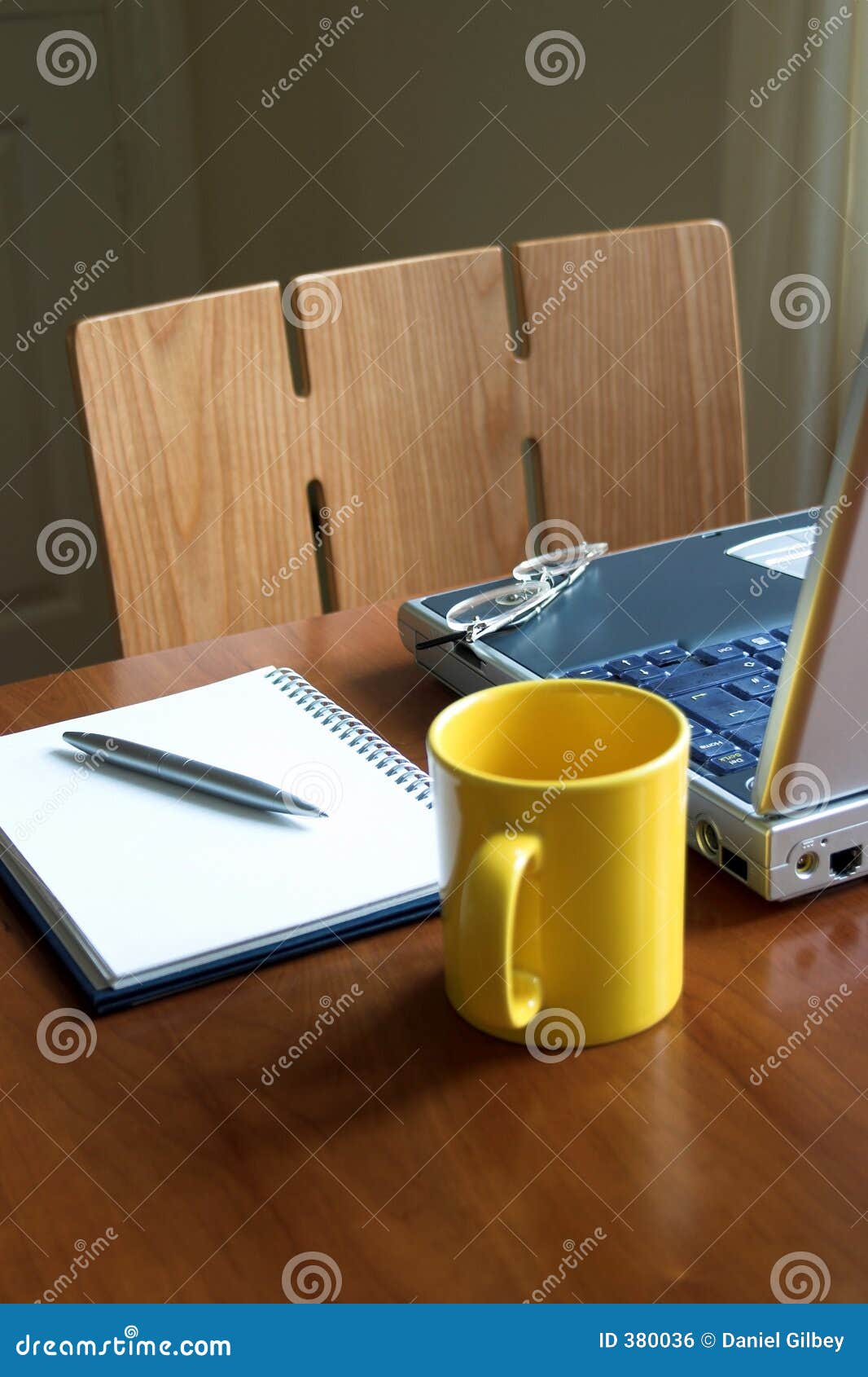 Home office stock photo. Image of monitor, portable, house 380036