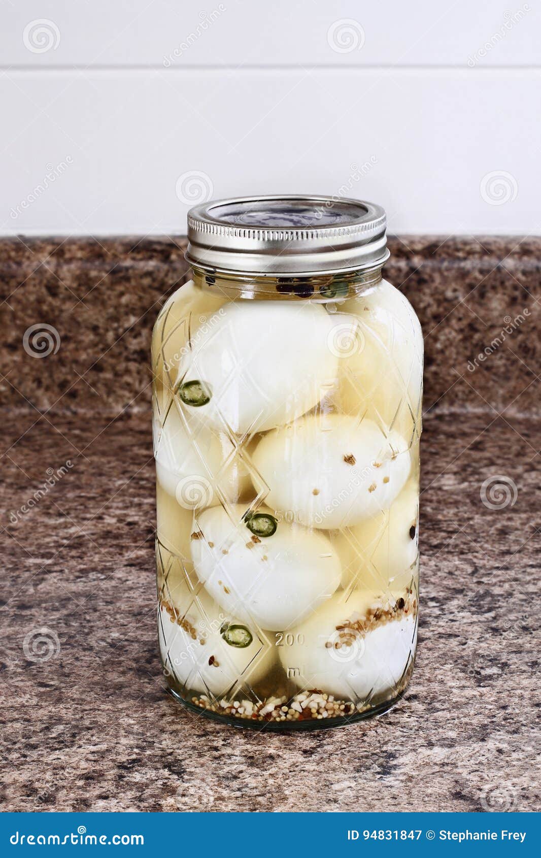 Home Preserved Pickled Eggs Stock Image Image of people, glass 94831847