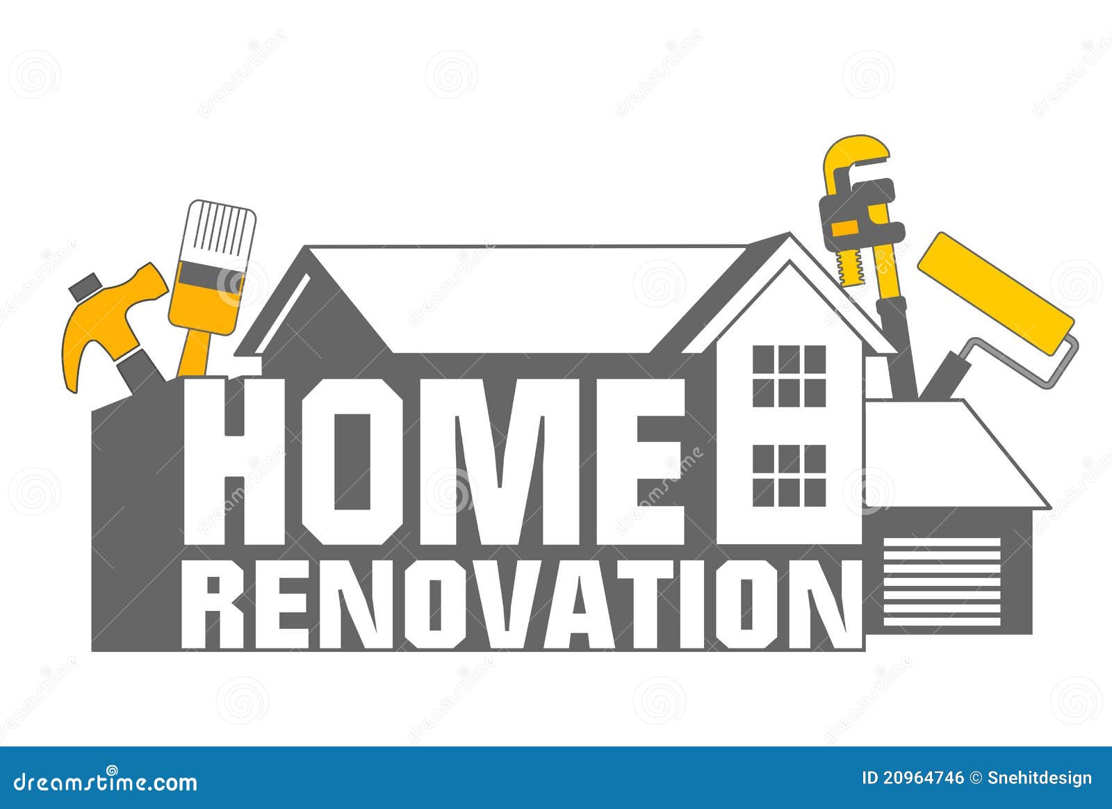 Home Renovation icon stock illustration Illustration of Home Renovation icon stock illustration Illustration of