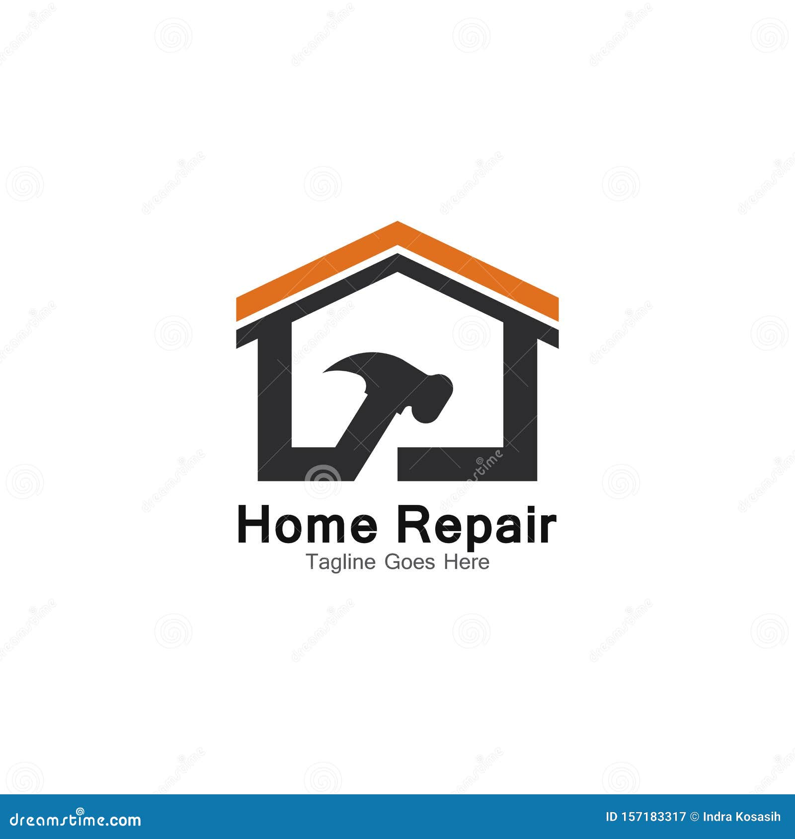 Download Home Repair Logo Template Vector Icon Stock Vector ...