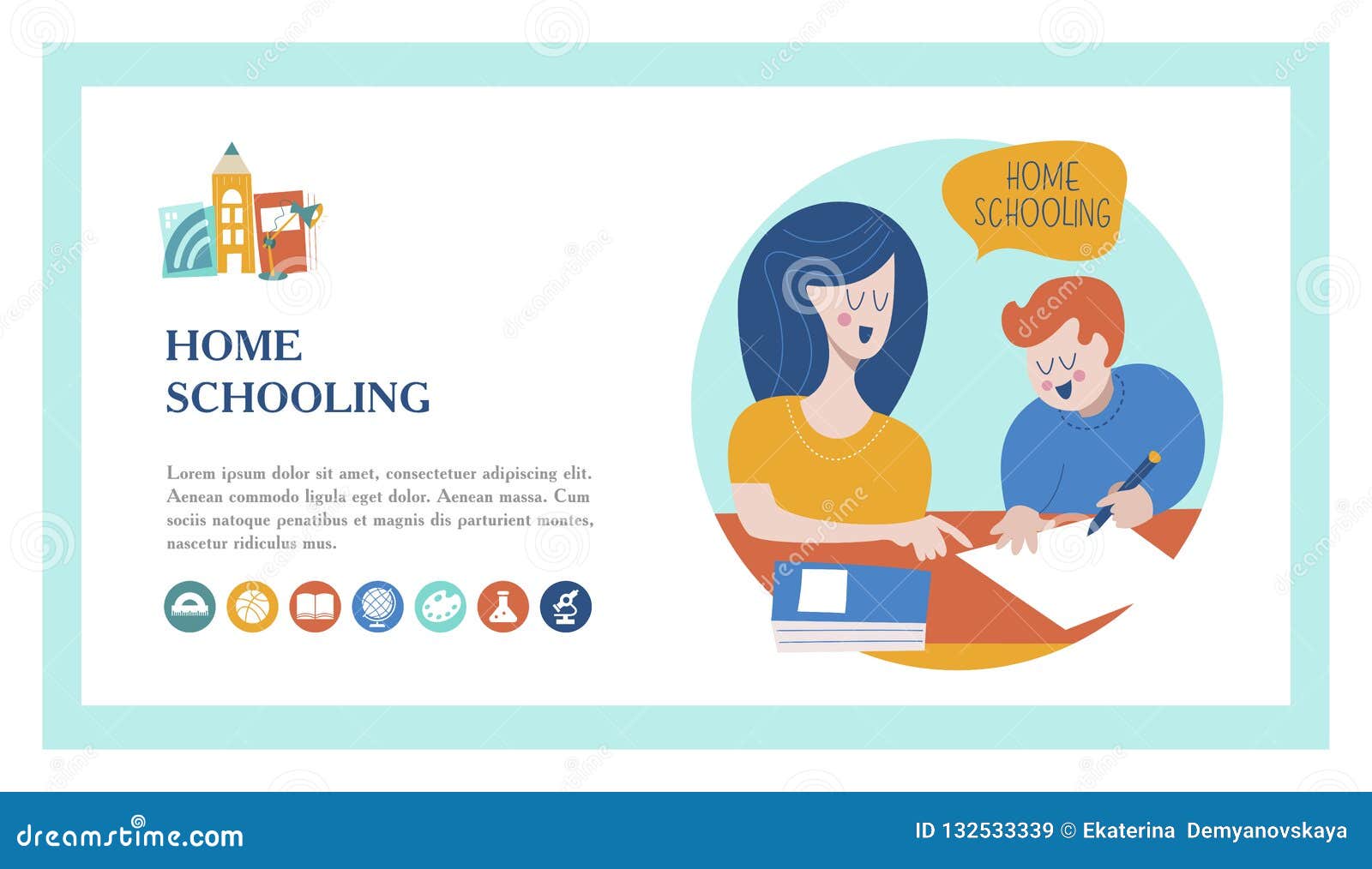 Home School mom. Home schooling перевод