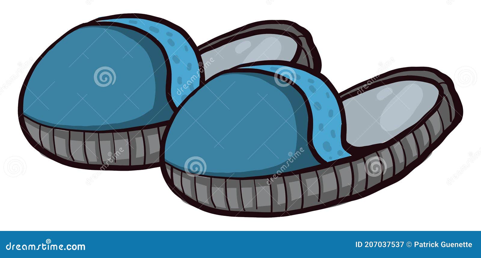 Home Shoes, Illustration, Vector Stock Vector Illustration of slipper, icon 207037537