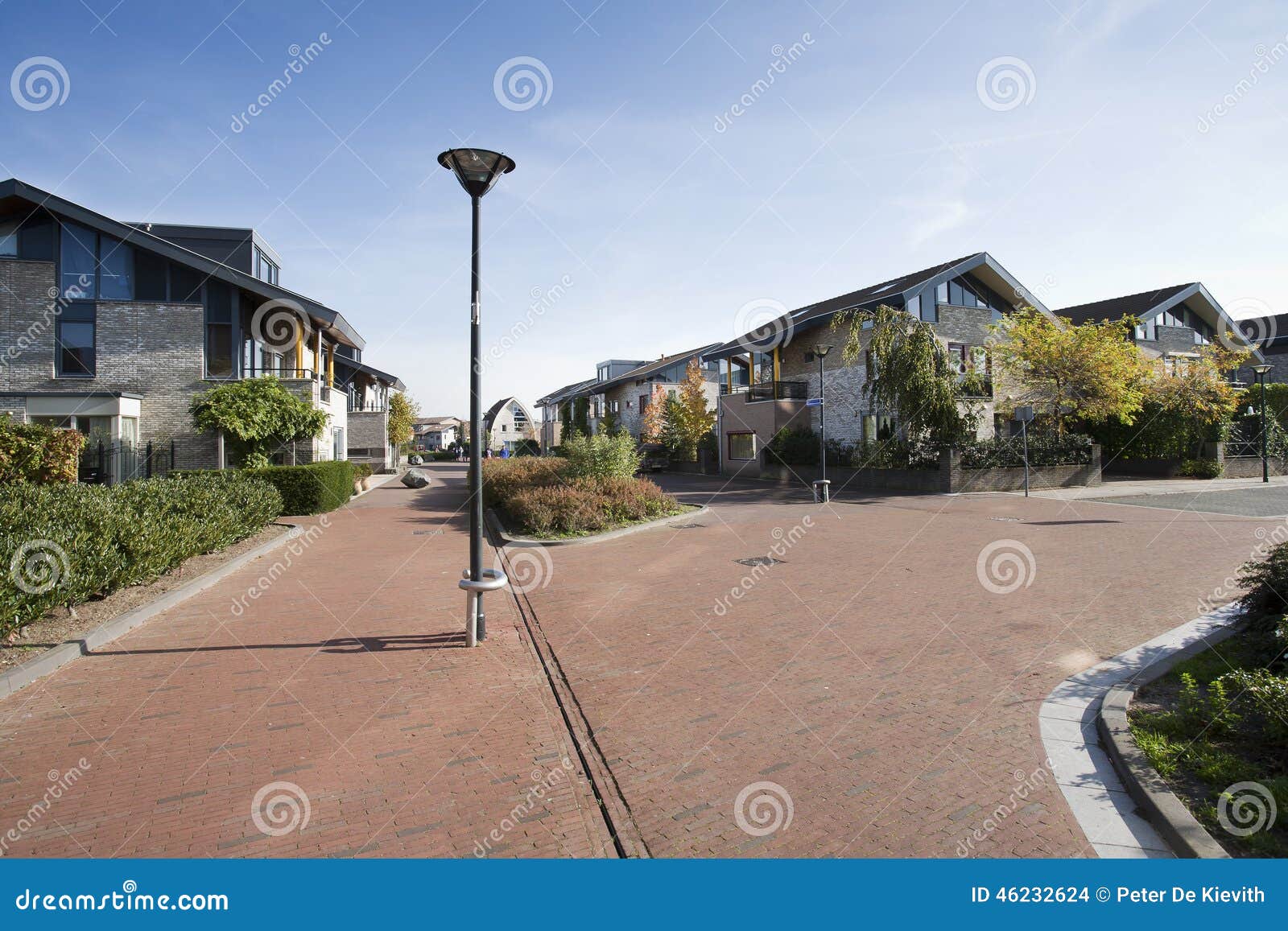Home zone stock photo. Image of real, landscaped, netherlands - 46232624