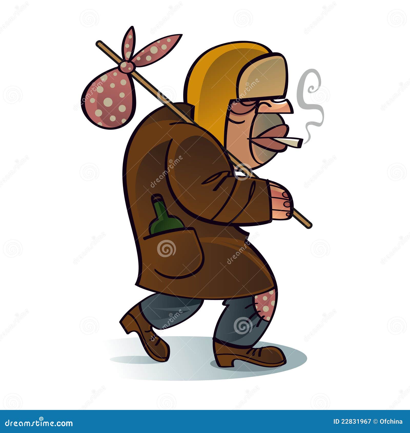 Hobo Stock Illustrations – 1,022 Hobo Stock Illustrations, Vectors &  Clipart - Dreamstime