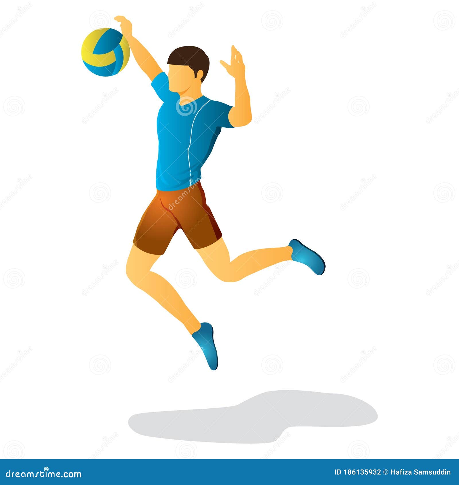 Homens Jogando Vôlei No Tribunal. Pessoas Jogando Voleibol Jogando Esporte  Estilo De Vida Saudável. Ilustração do Vetor - Ilustração de foco,  equipamento: 227776004