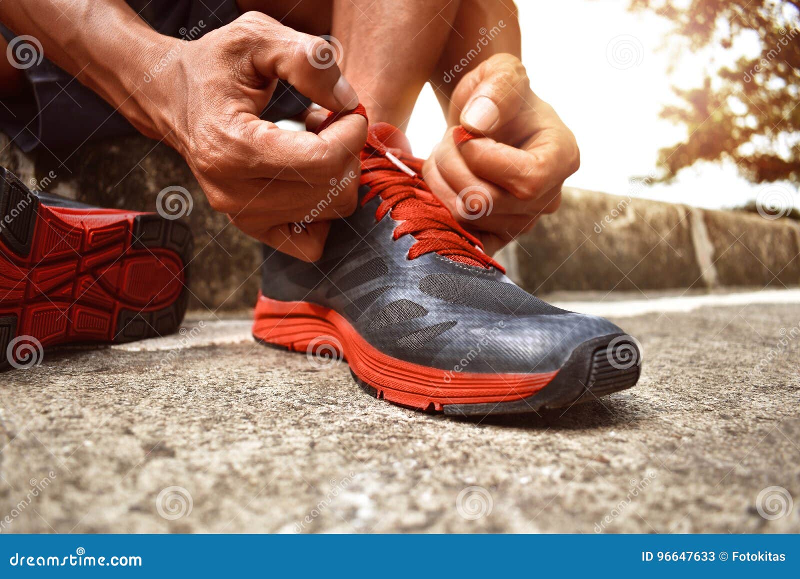 amarração de tenis para corrida