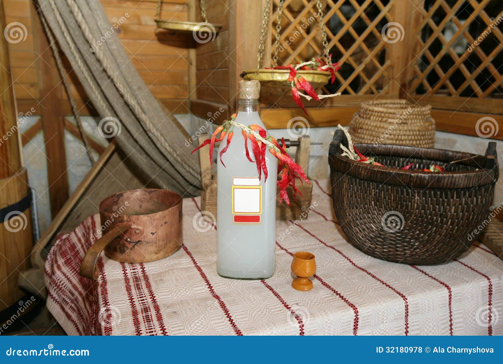 Homemade alcohol stock photo. Image of alcohol, slavic 32180978