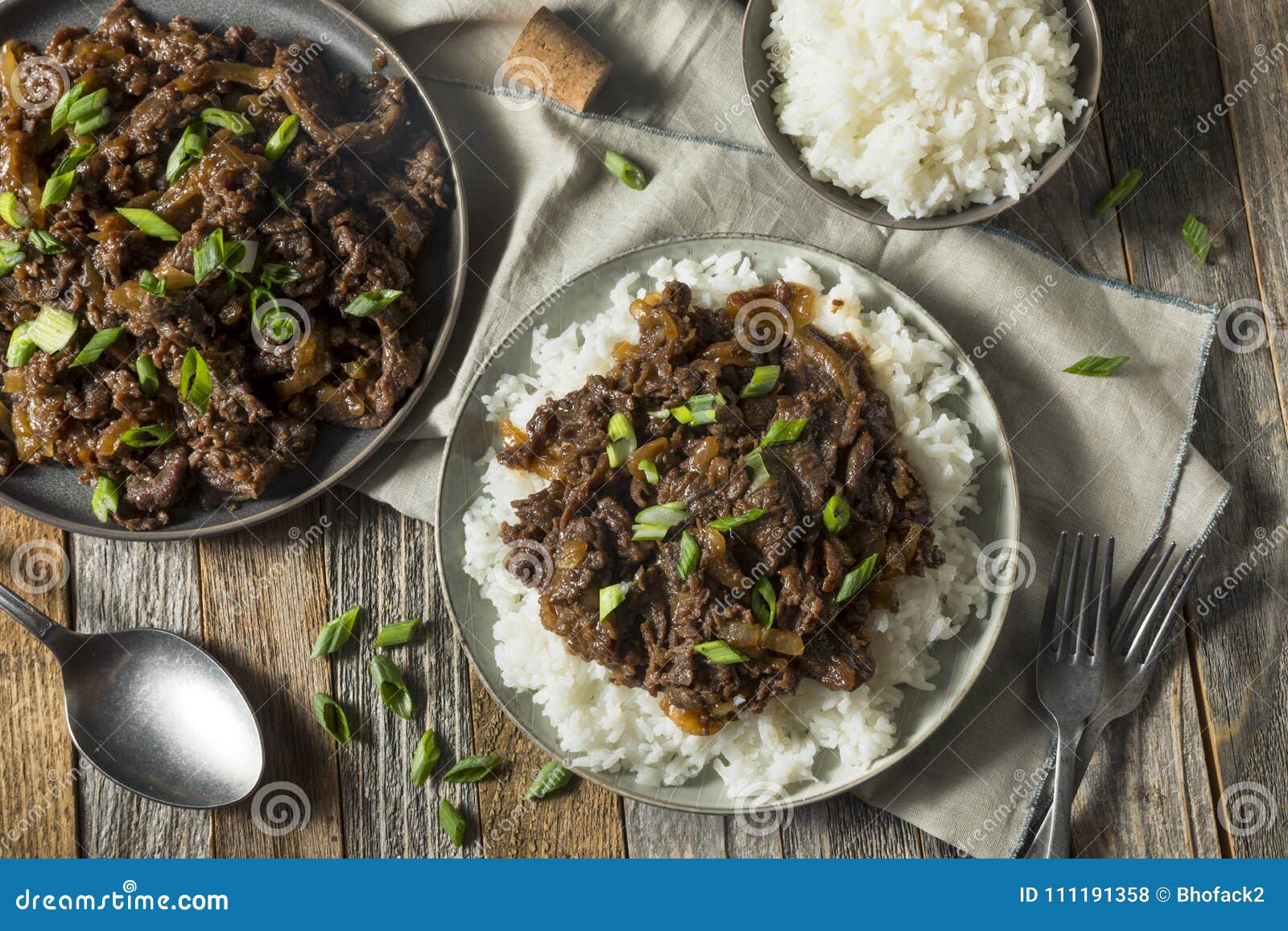 Homemade Barbecue Korean Beef Bulgogi Stock Photo - Image of steak