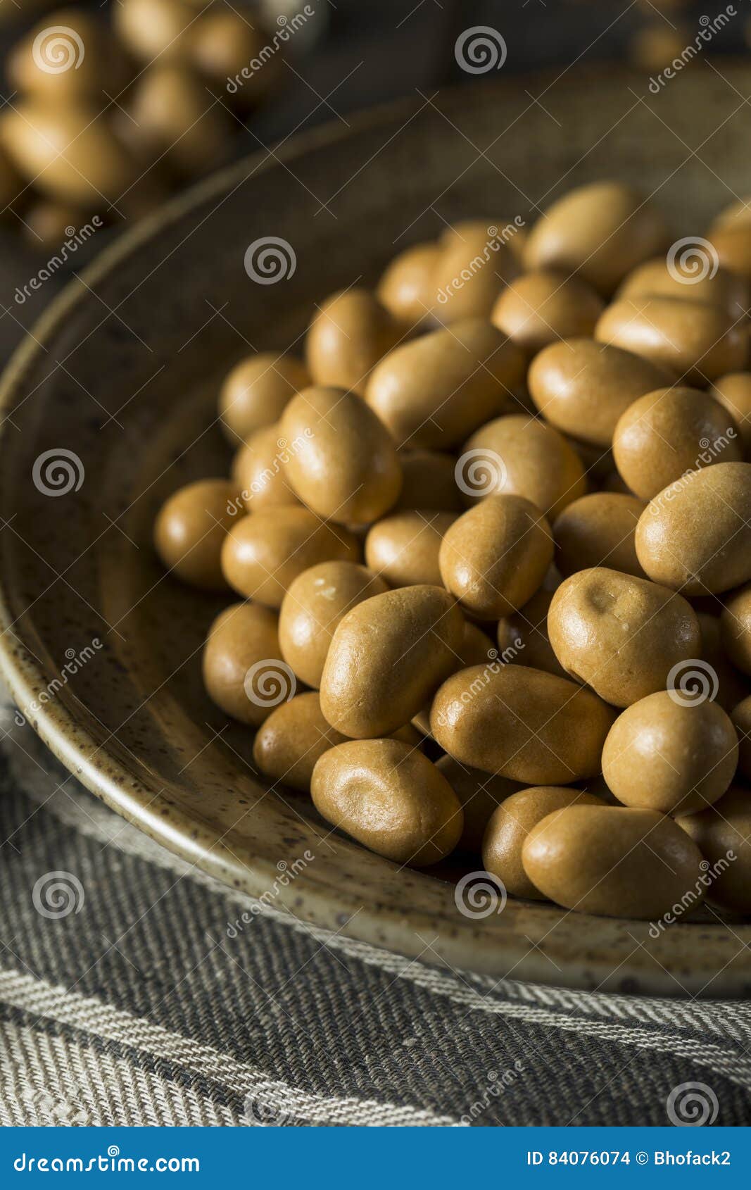 Homemade Brown Japanese Peanuts Stock Photo Image of savory, japan