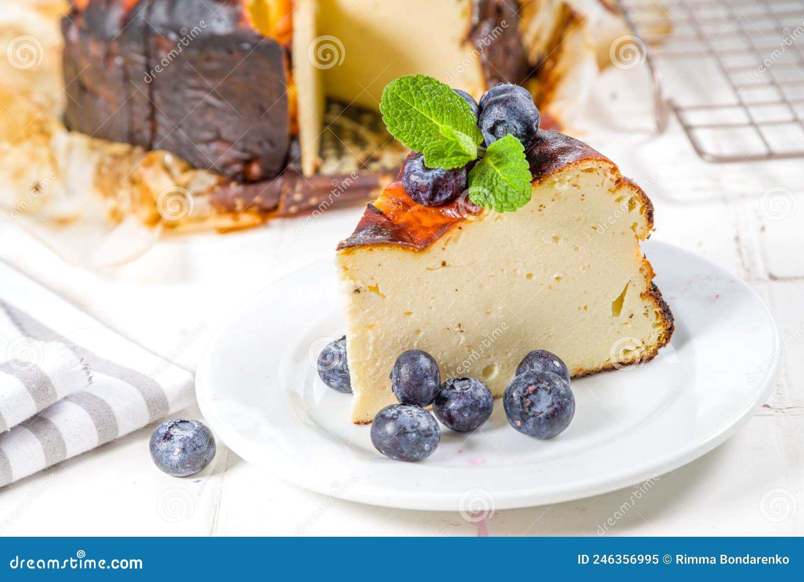 1,089 Basque Cheesecake Stock Photos picture