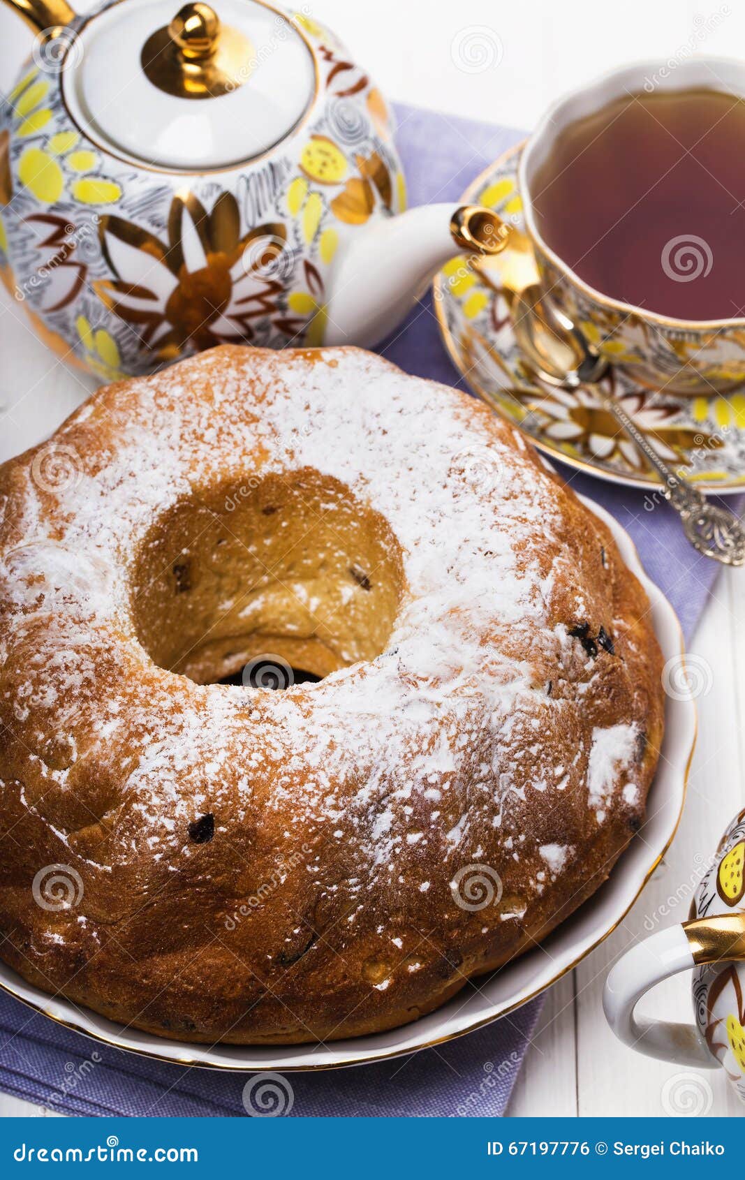 Homemade Cake with Apricot Jam Stock Photo Image of dessert, spoon
