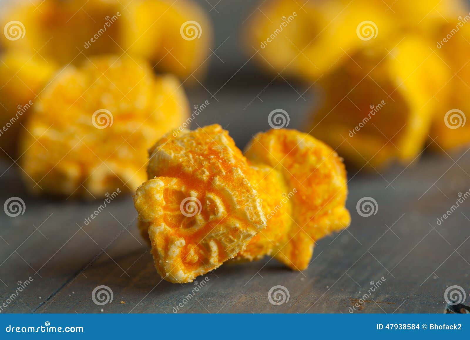 Homemade Cheddar Cheese Popcorn Stock Photo Image of heap, salt 47938584