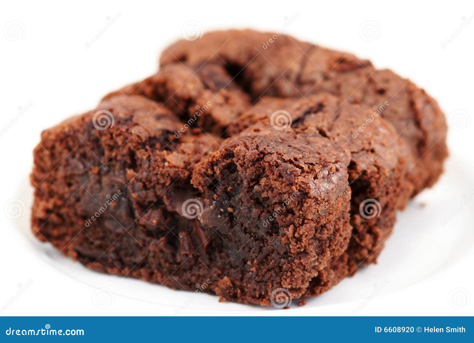 Homemade Chocolate Brownies Stock Photo Image of cooking, baking 6608920
