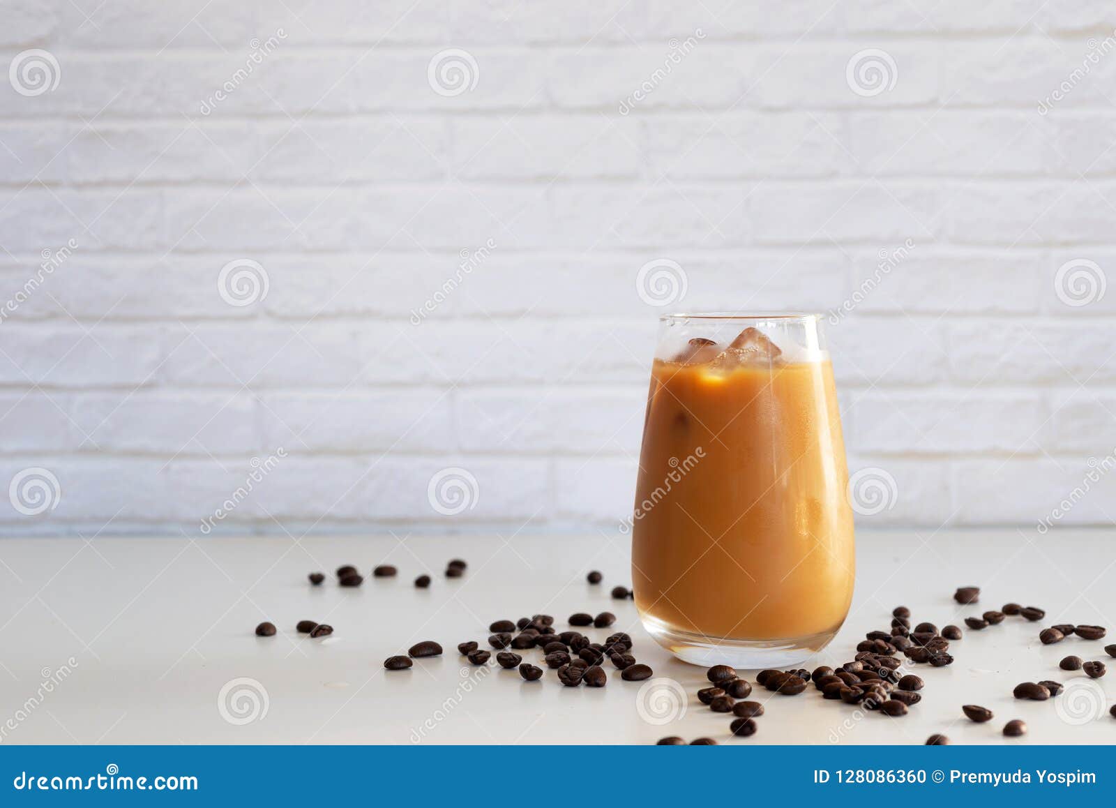 Homemade Cold Cold Brew Coffee with Milk Stock Photo Image of fresh
