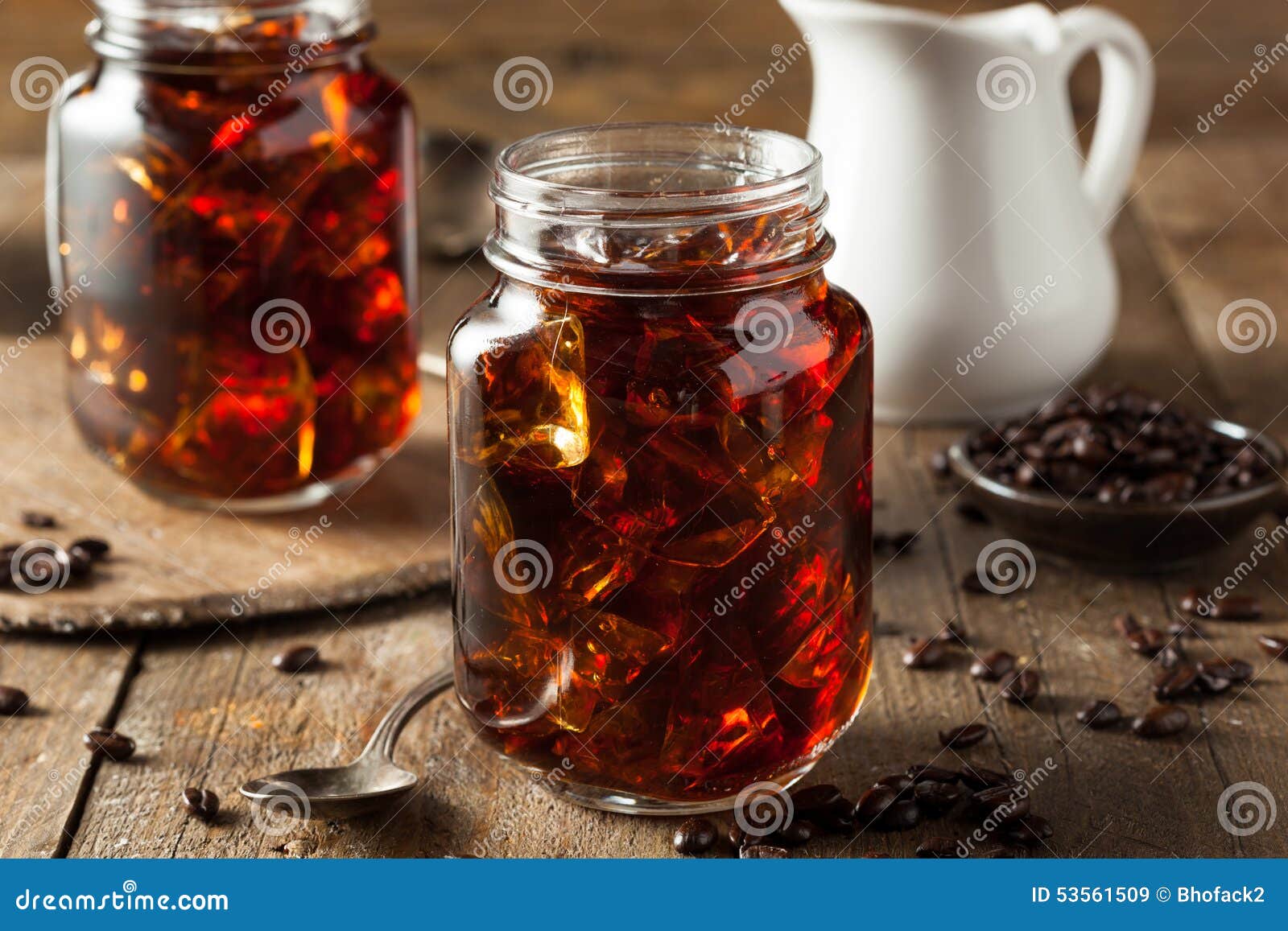 Homemade Cold Brew Coffee stock image. Image of coffee 53561509