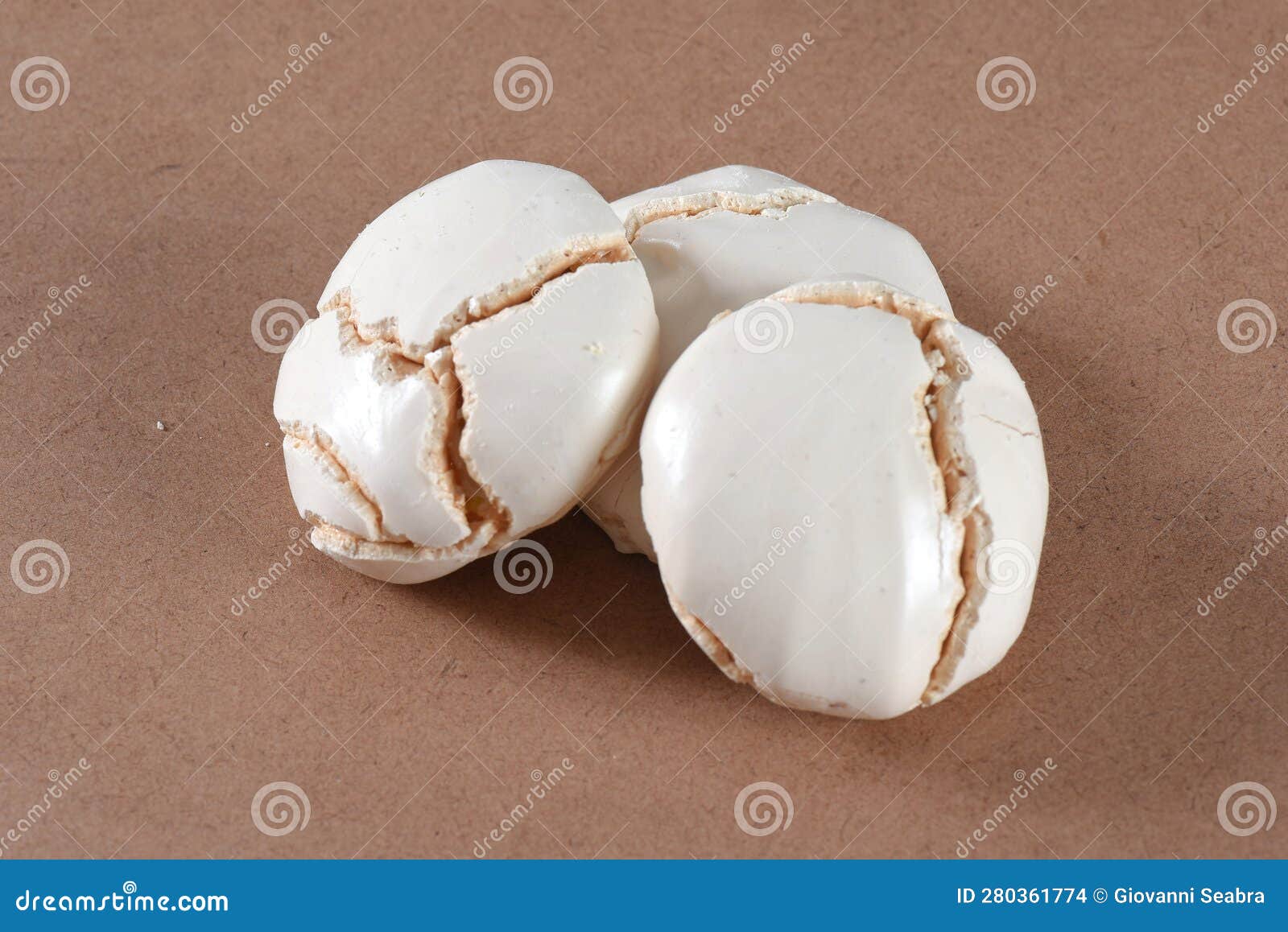 homemade cookies, sighs, also called merengue, brazilian and french cuisine, sigh candy