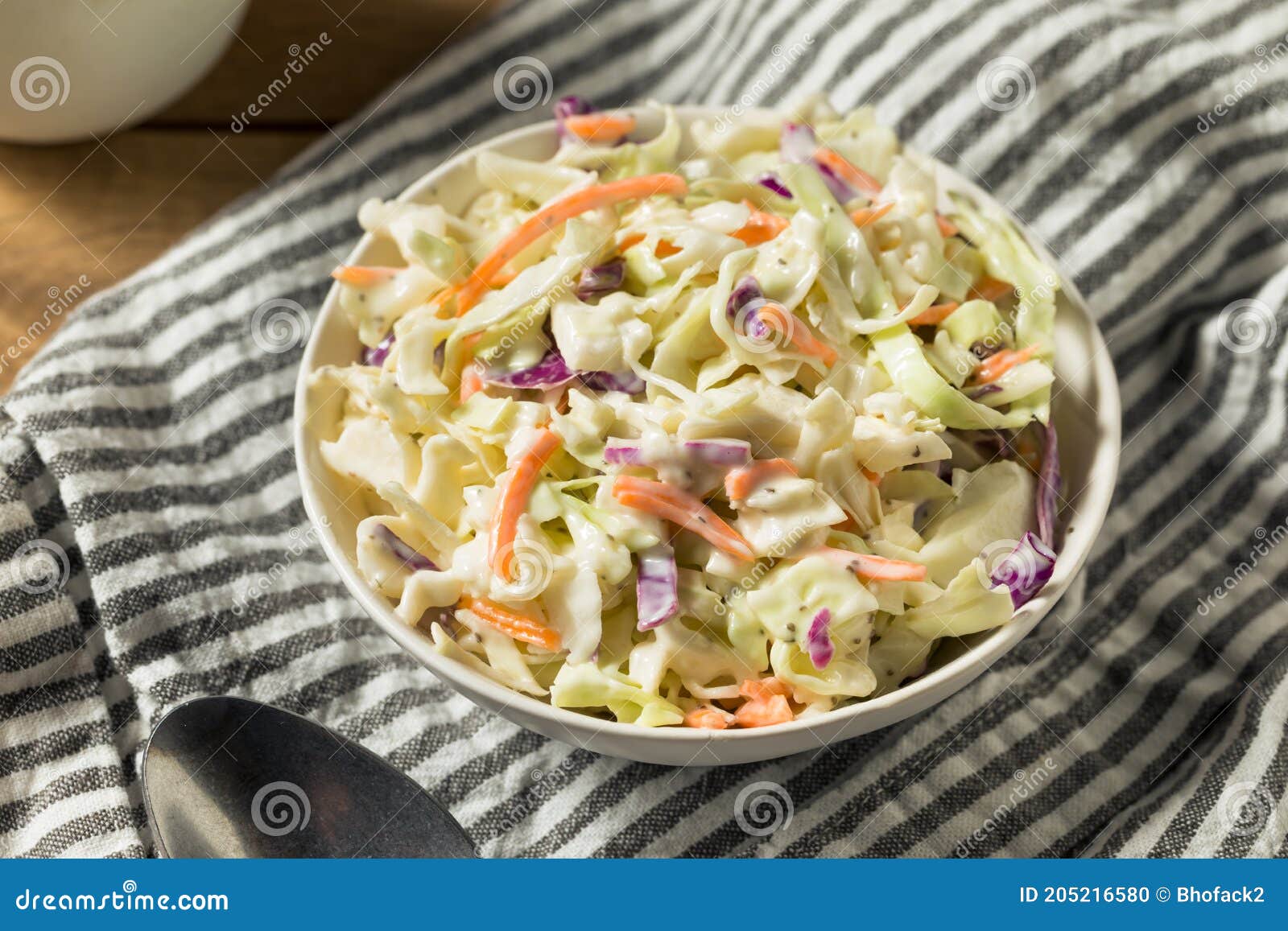 homemade creamy cabbage coleslaw