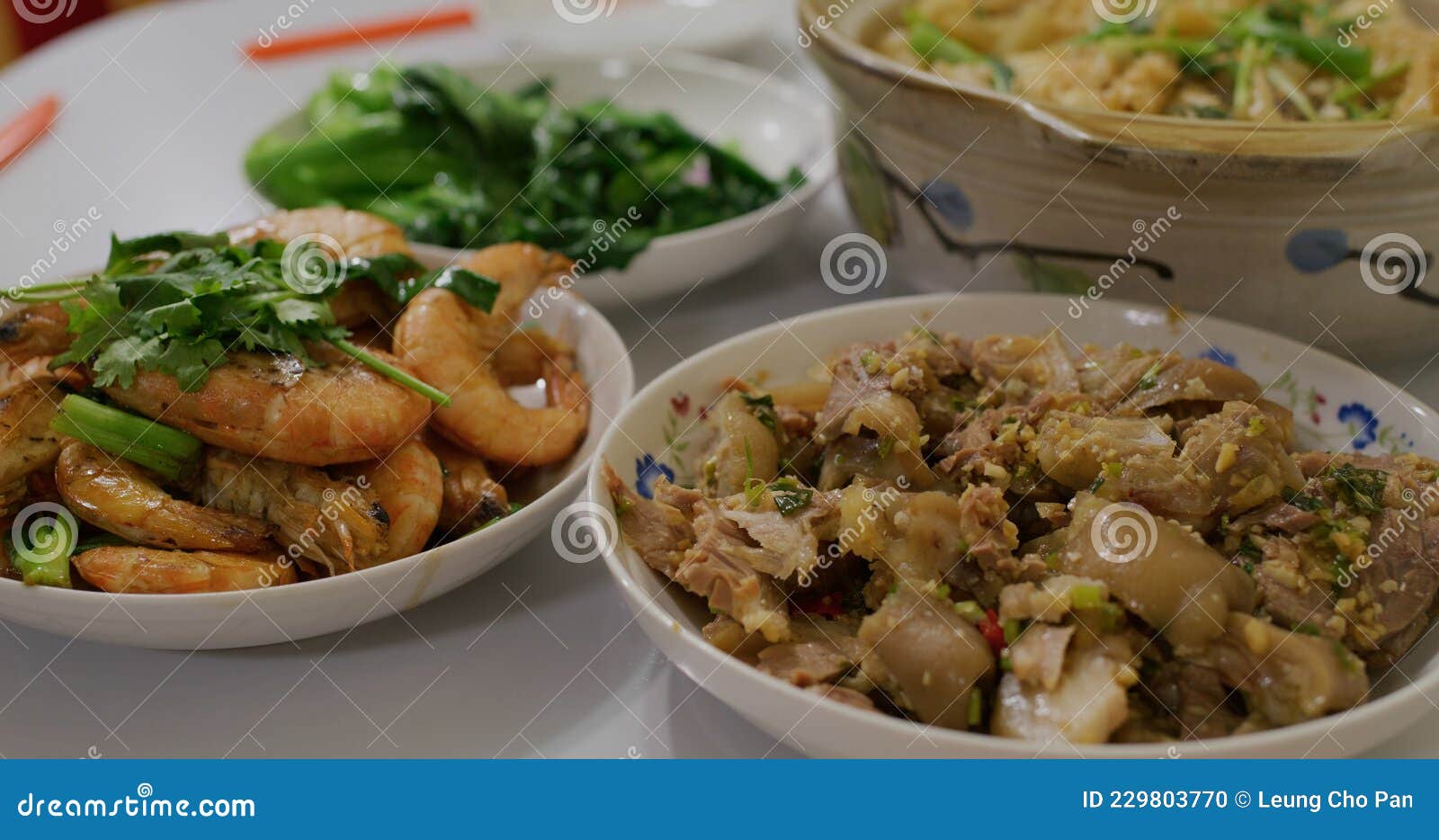 Homemade Dinner with Hong Kong Style Stock Photo Image of love