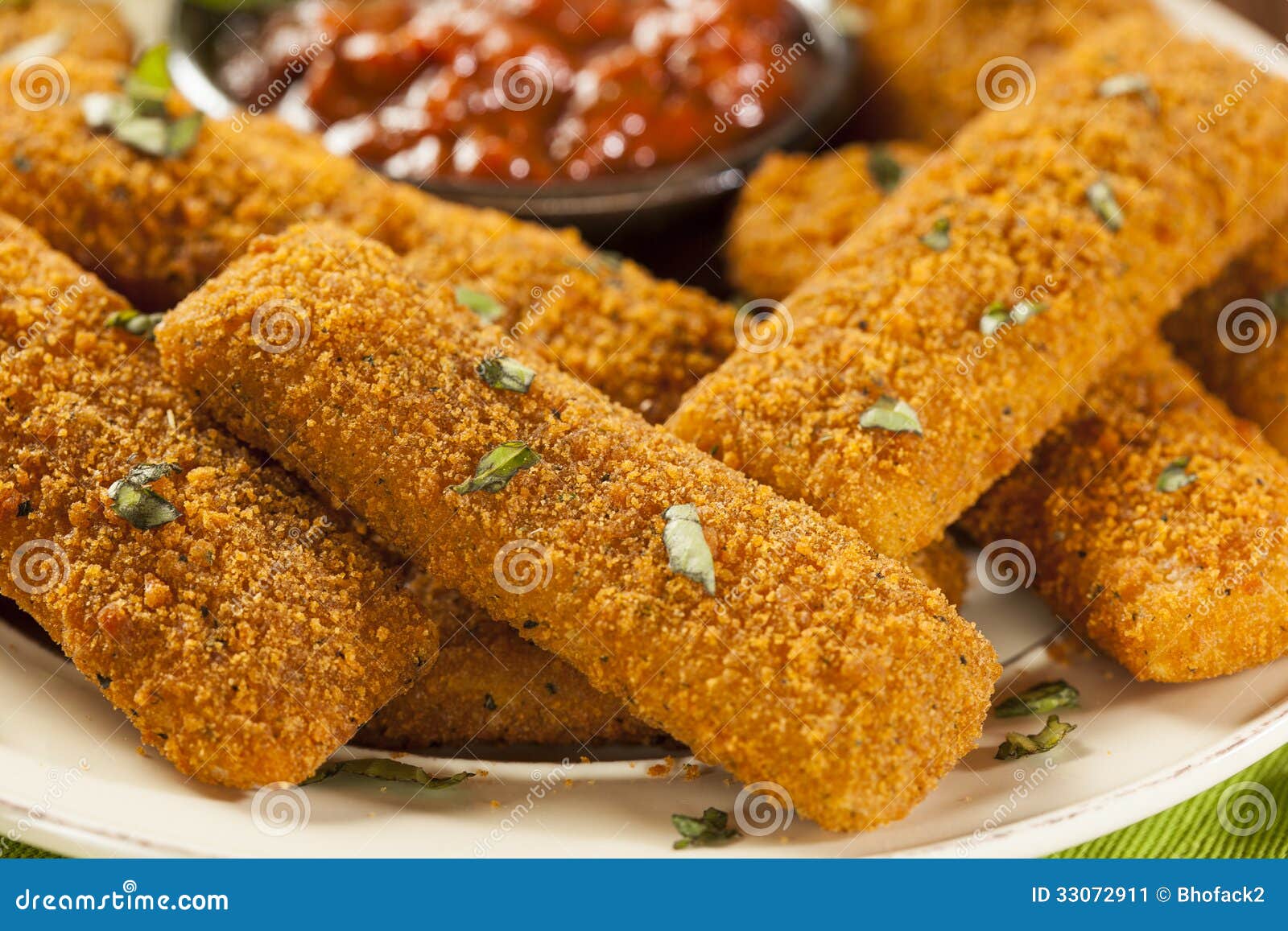 Homemade Fried Mozzarella Sticks Stock Image Image of cheese, roasted