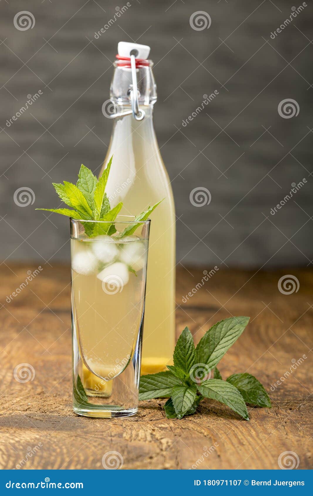 Homemade ginger lemonade stock image. Image of healthy 180971107