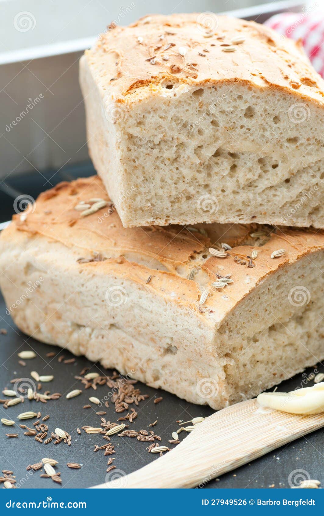 Homemade Gluten Free Bread stock photo. Image of freshly 27949526