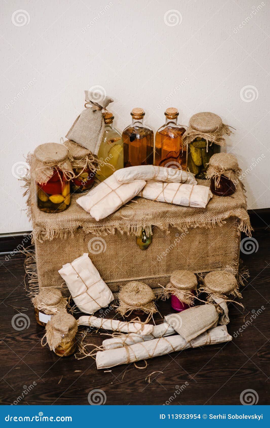 homemade handmade sausages tincture
